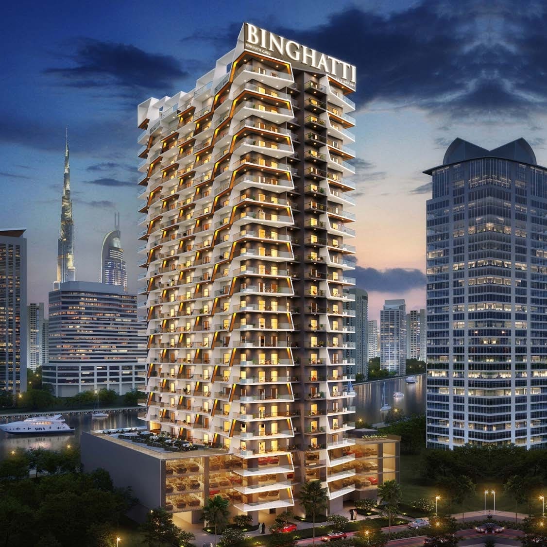 Binghatti Canal Architecture 2