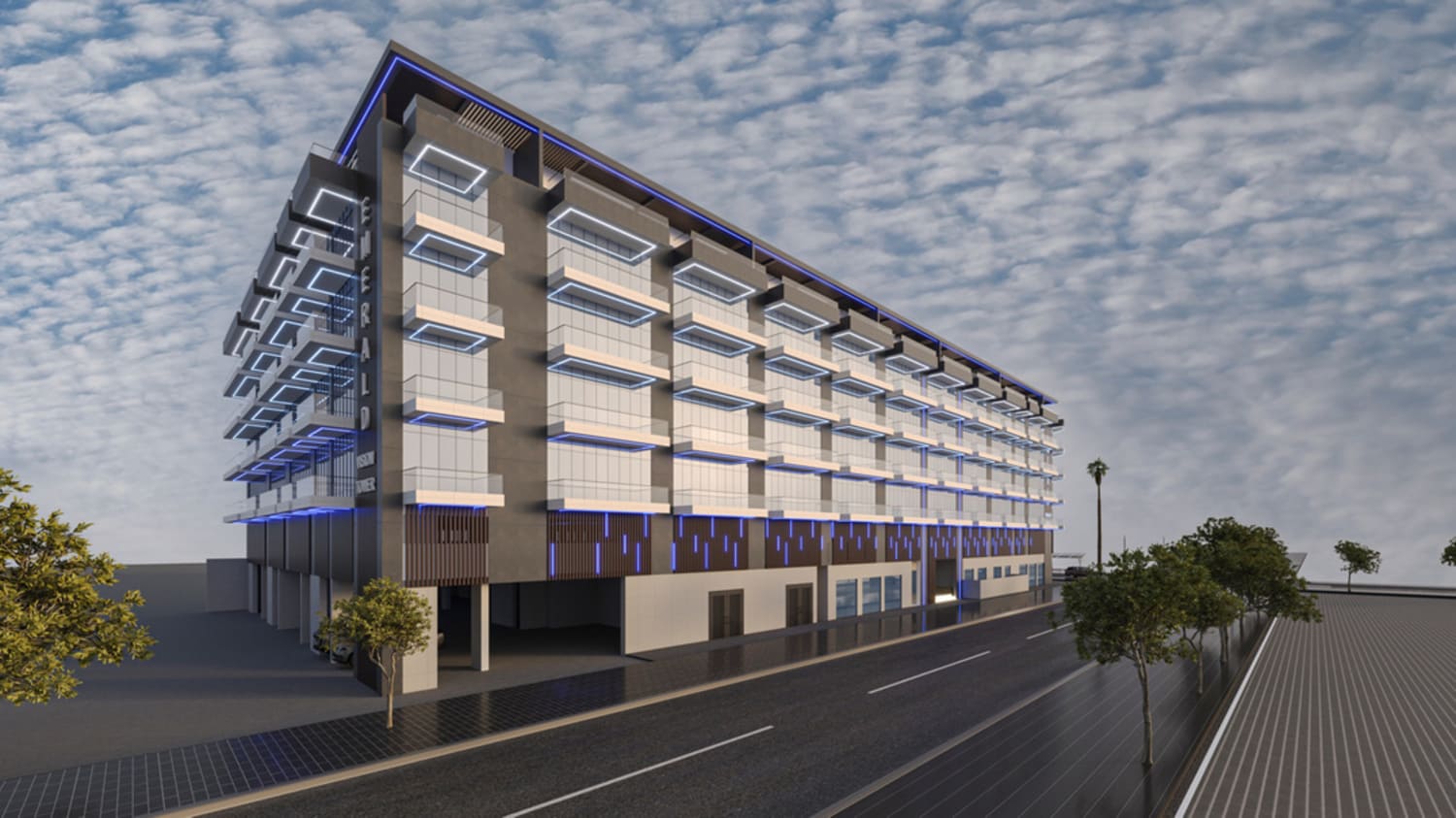 Emerald Vision Tower Architecture 3