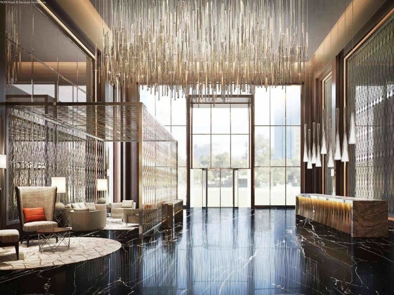 Aykon City Tower Lobby 2