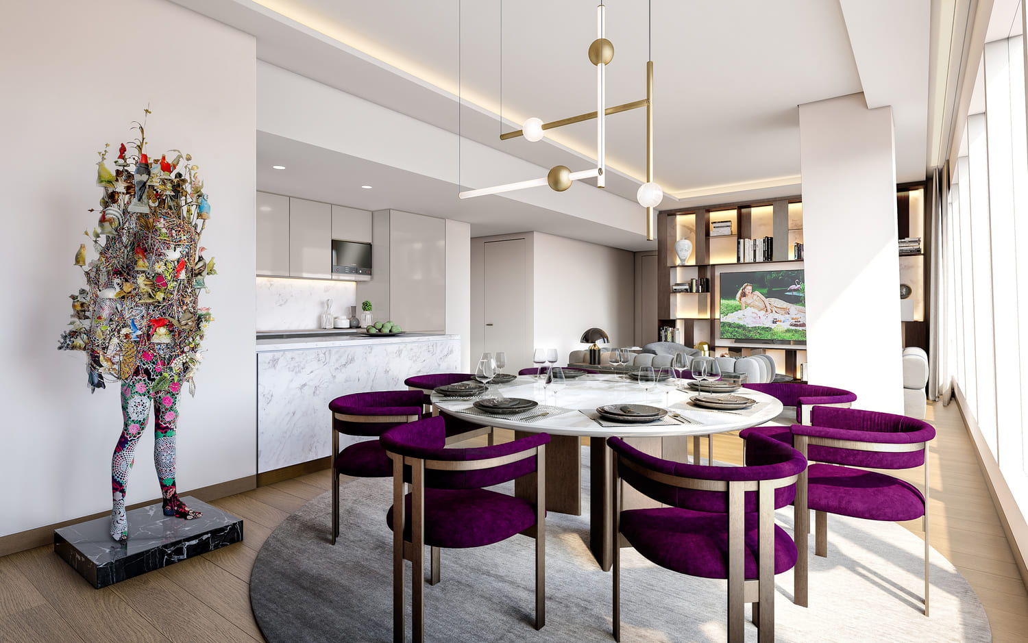 Uptown Tower Interior 4