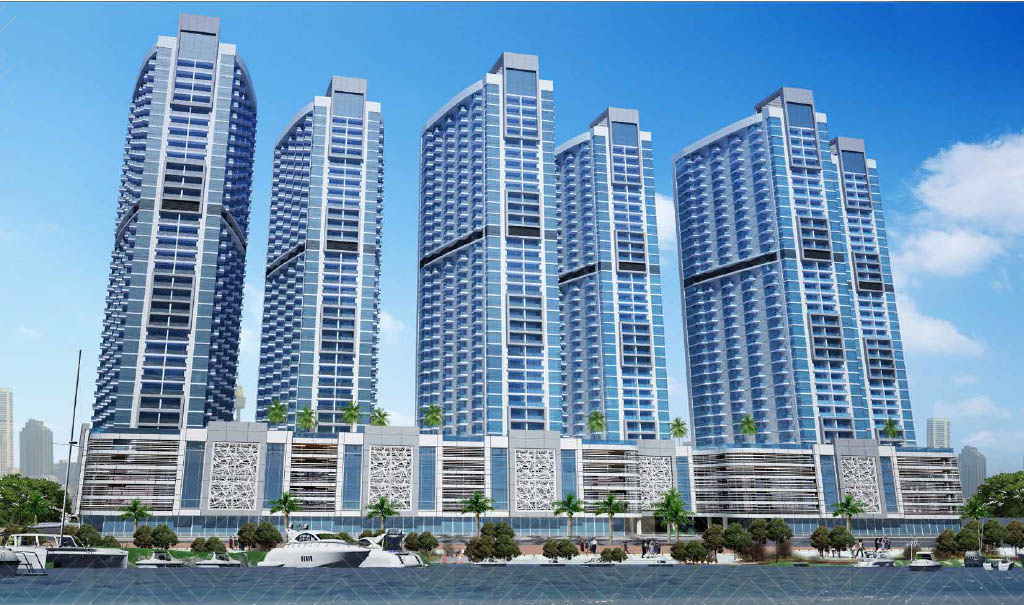 Ajman Creek Towers Architecture 2