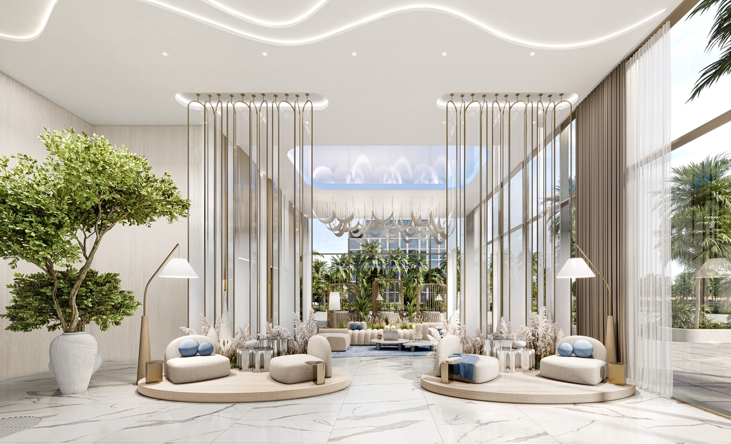 Beach Walk Grand Lobby 2