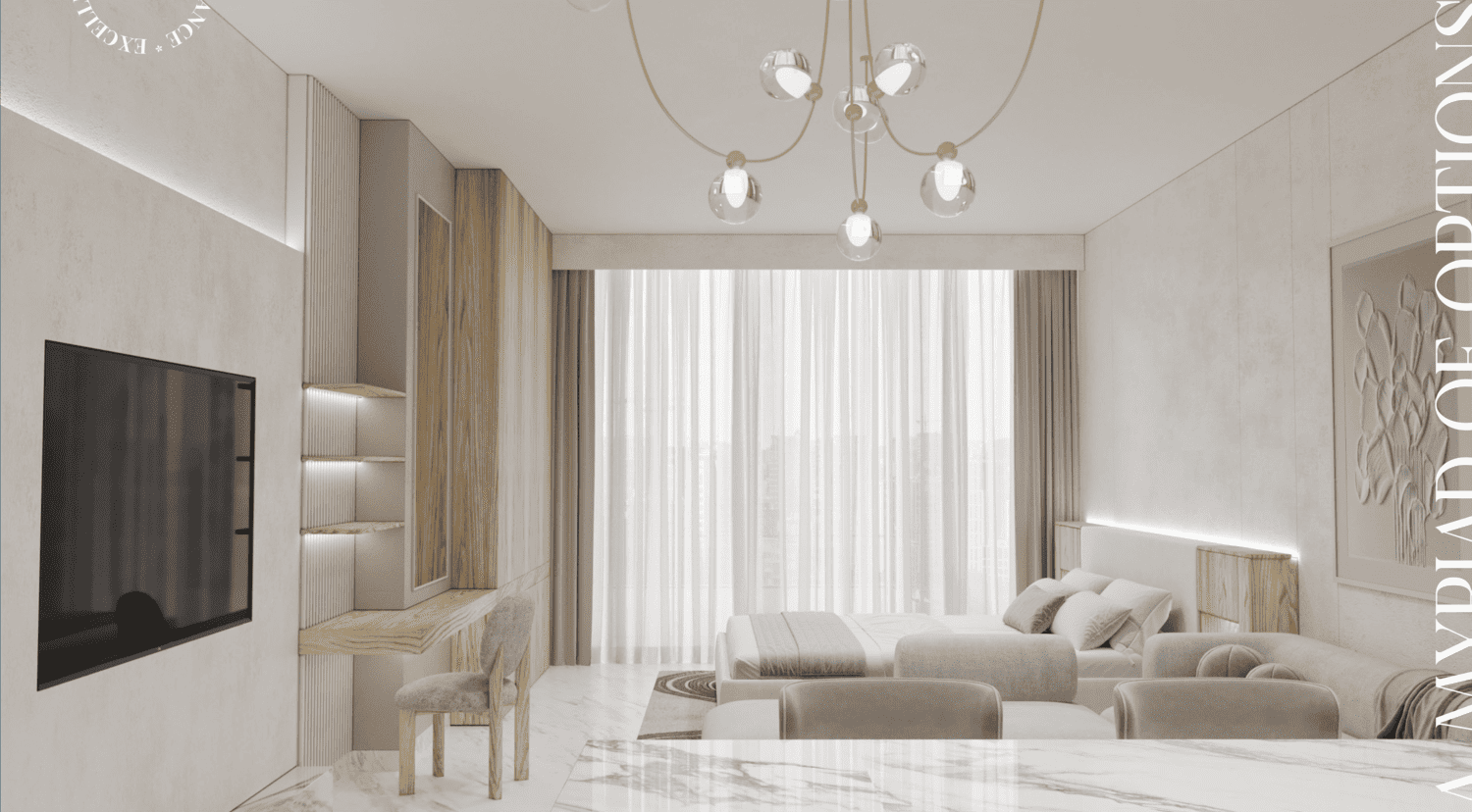 Radiant Marina Towers Interior 1