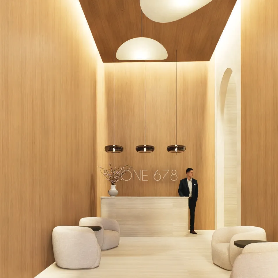 One 678 Residences Lobby 1