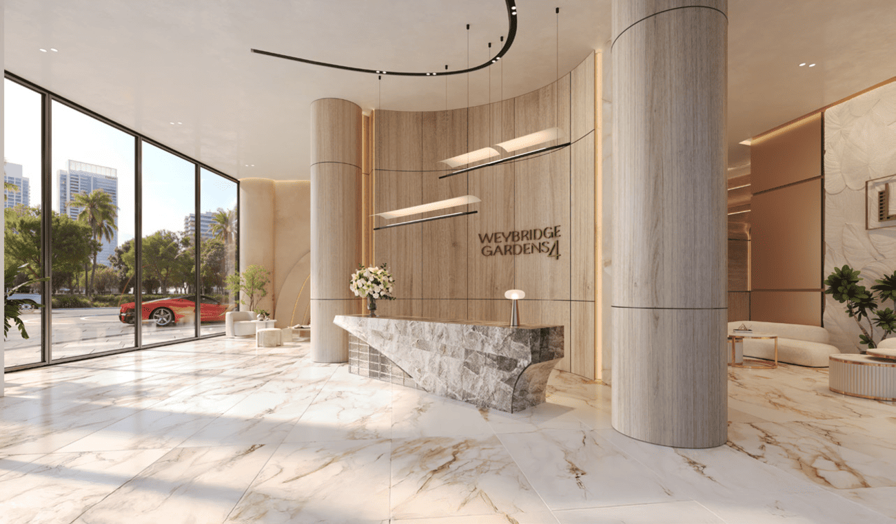 Weybridge Gardens 4 Lobby 1