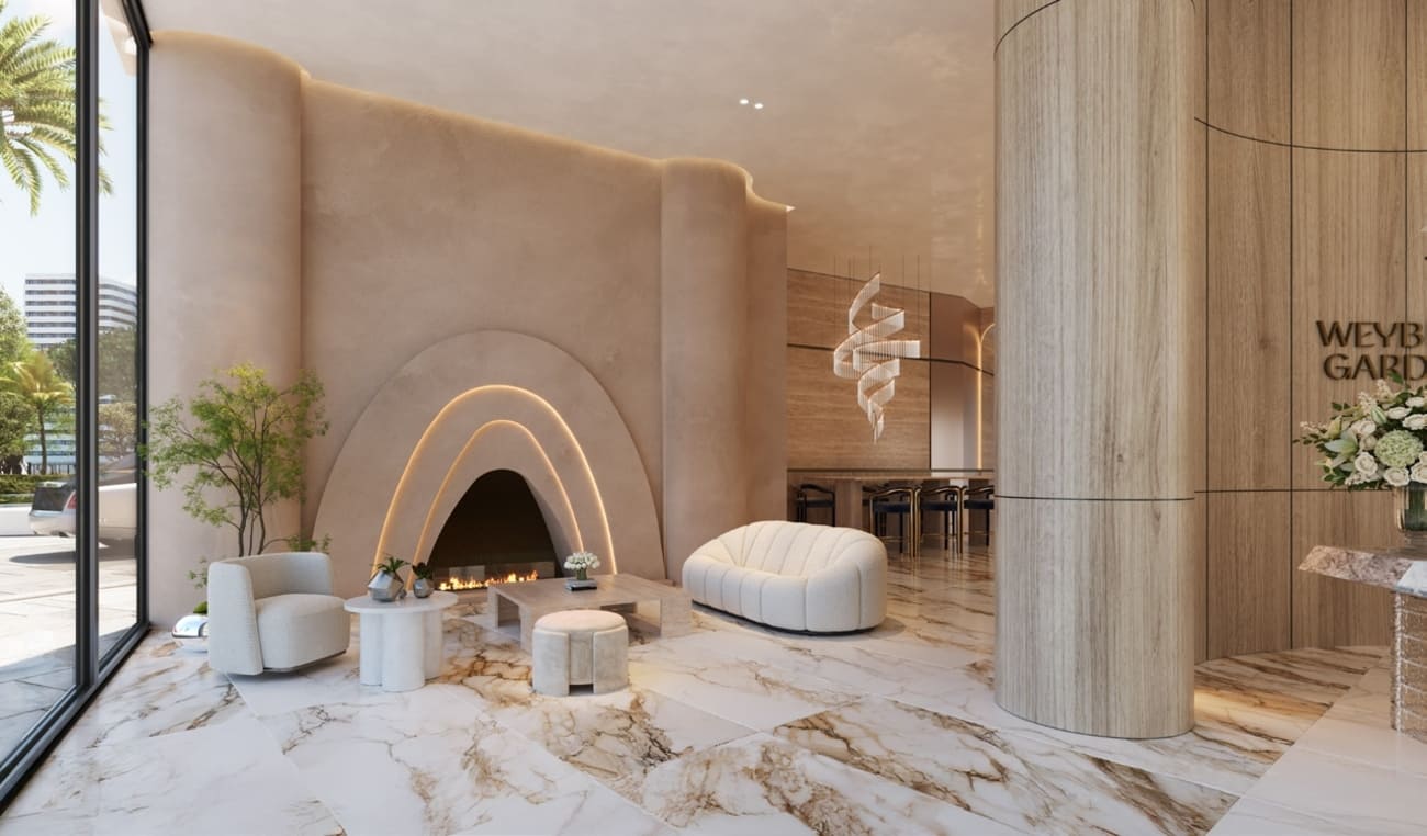 Weybridge Gardens 4 Lobby 2