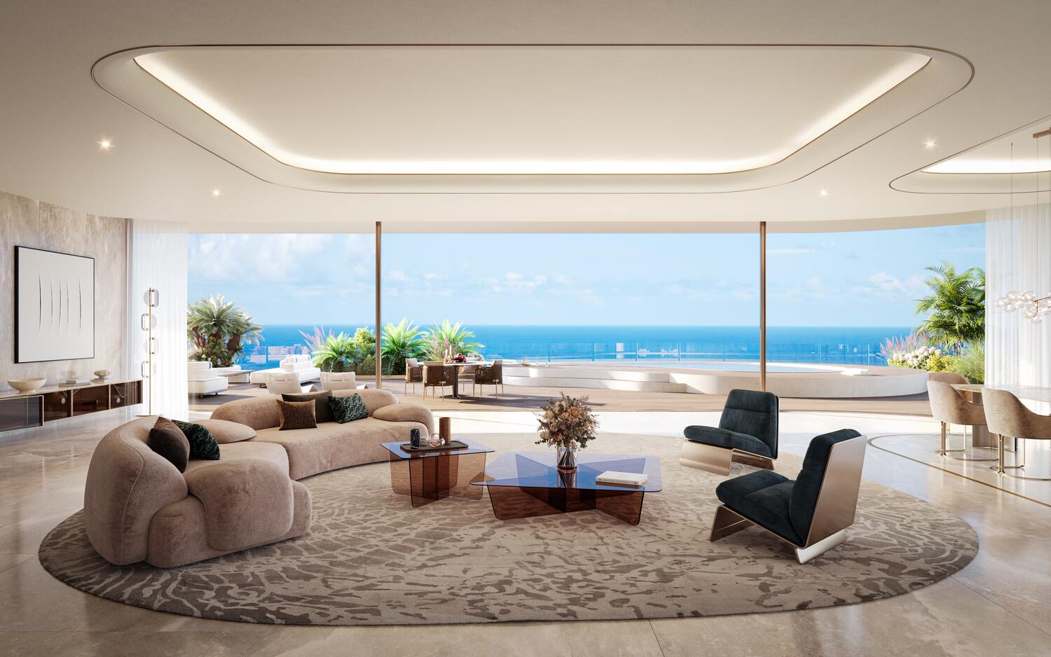 Jacob and Co Beachfront Living Interior 11