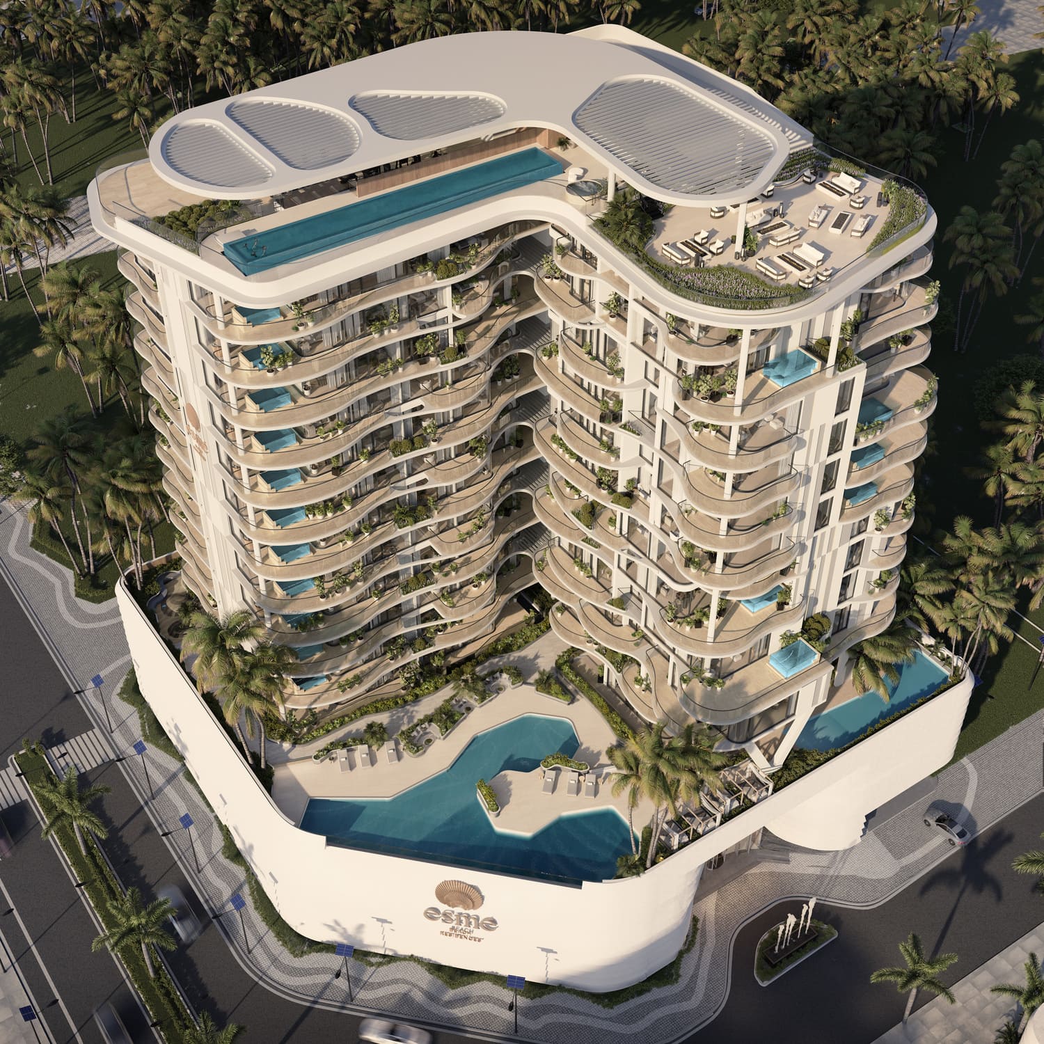 Esme Beach Residences Architecture 2