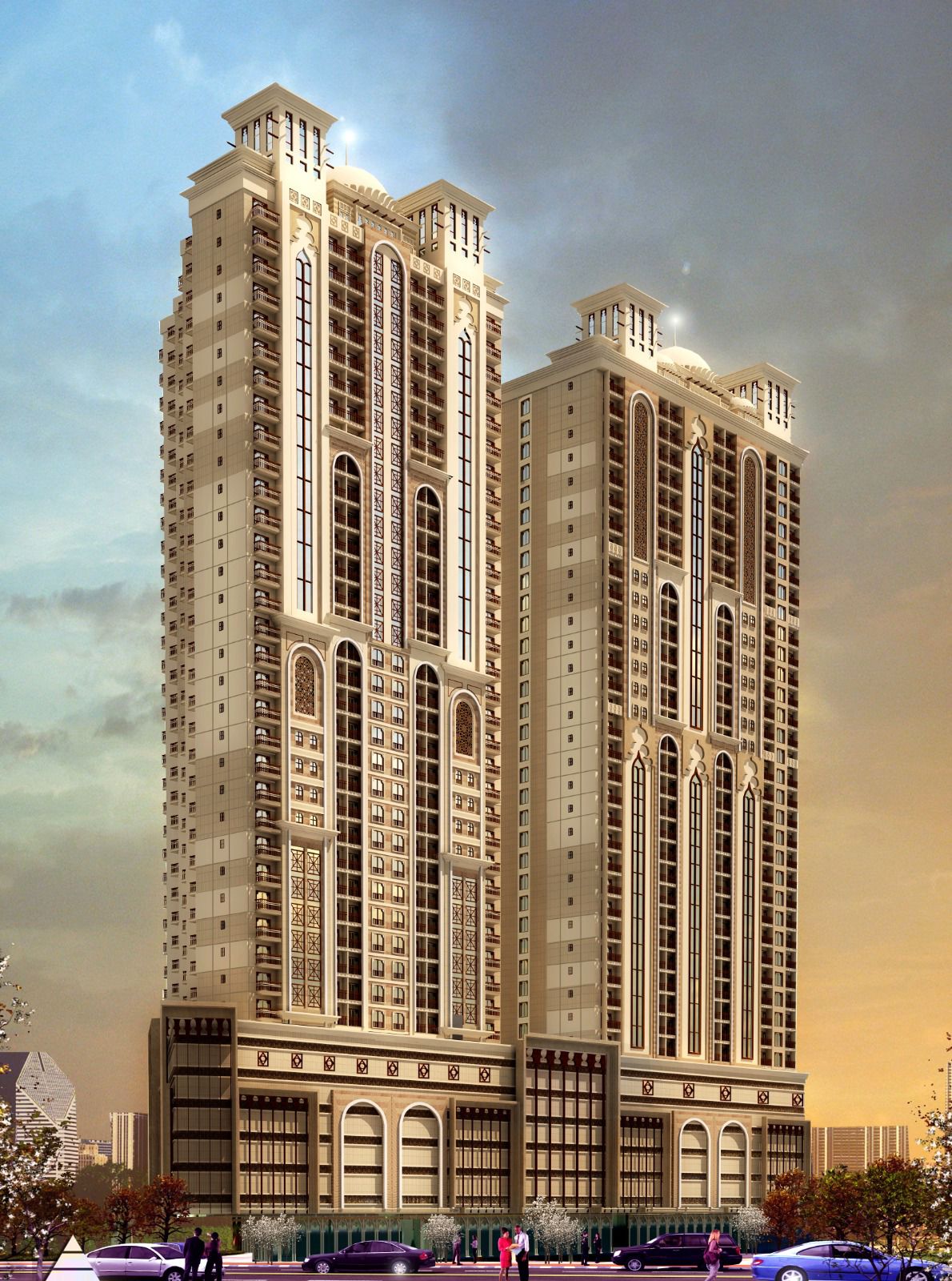 Barajeel Towers Architecture 1