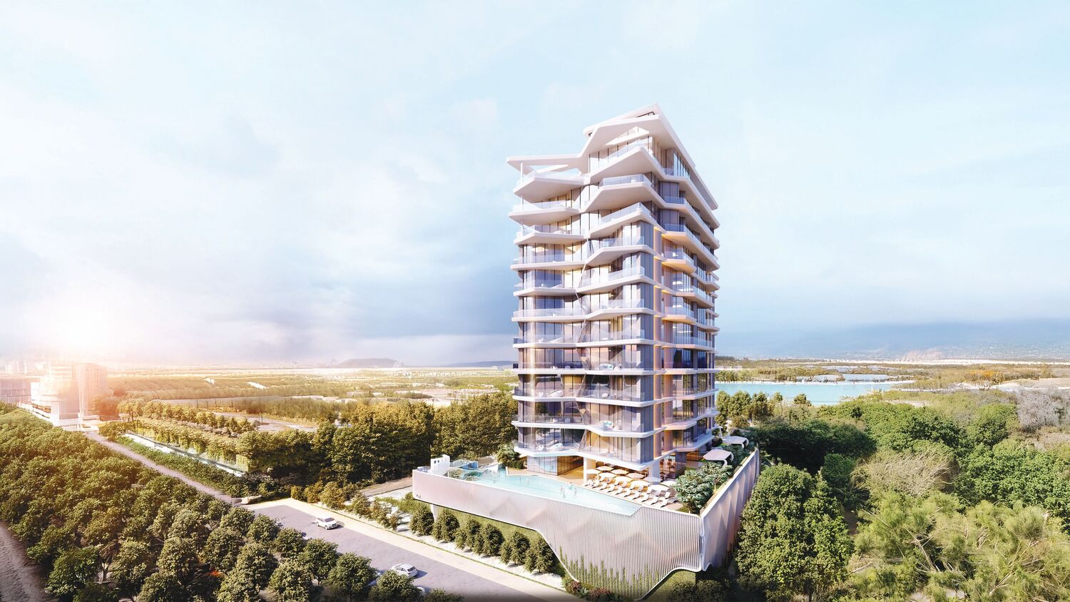 Luxury Canal Residences Architecture 1