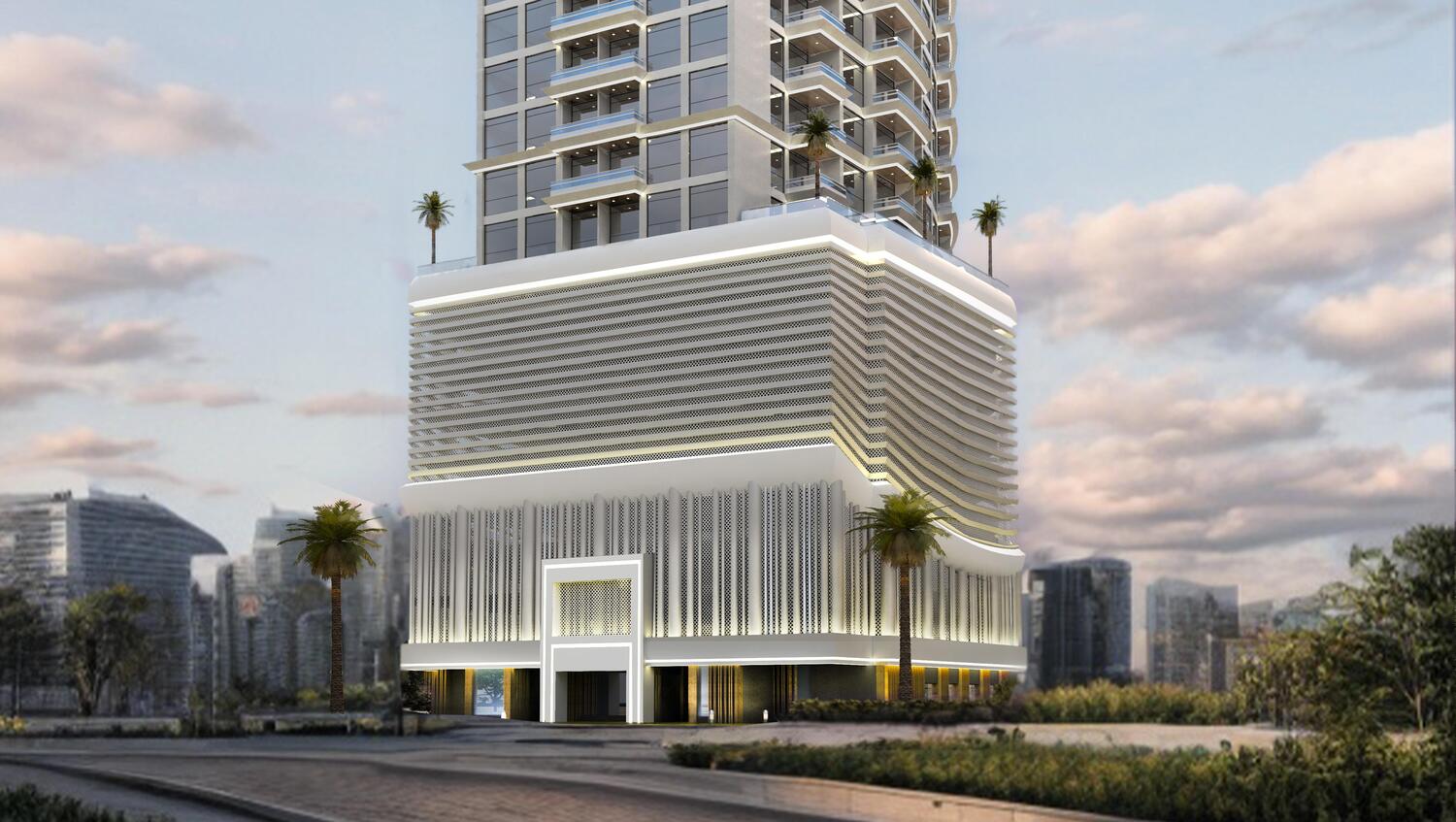 Ajman Pearl Tower Architecture 1