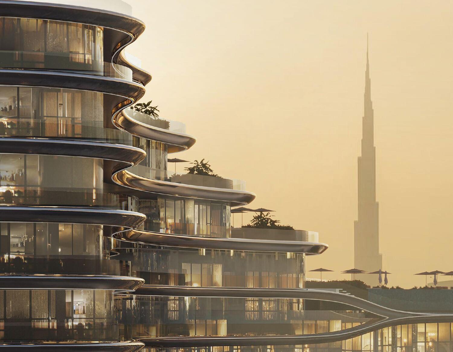 Binghatti Aquarise Architecture 6