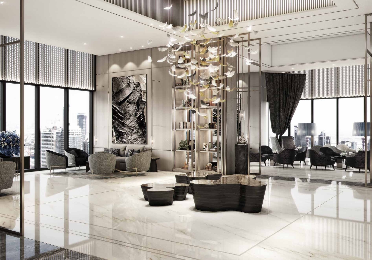 Paramount Tower Hotel And Residences Lobby 2