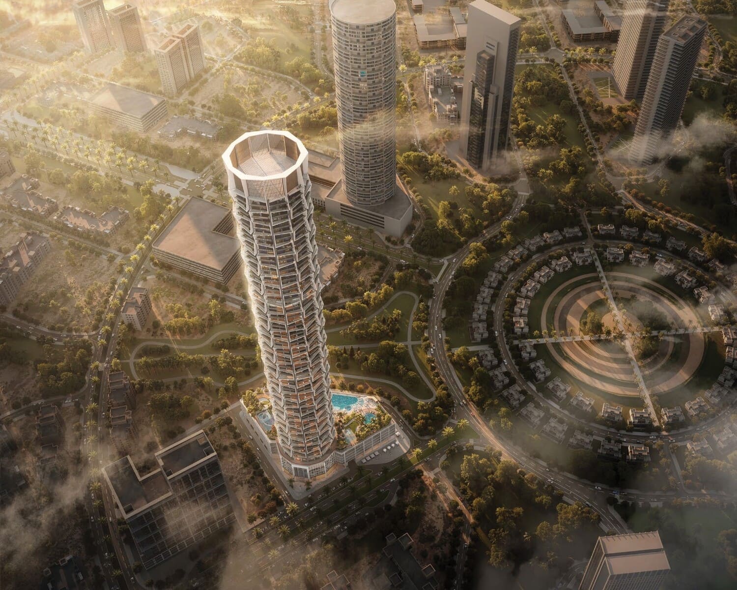 Binghatti Circle Architecture 1