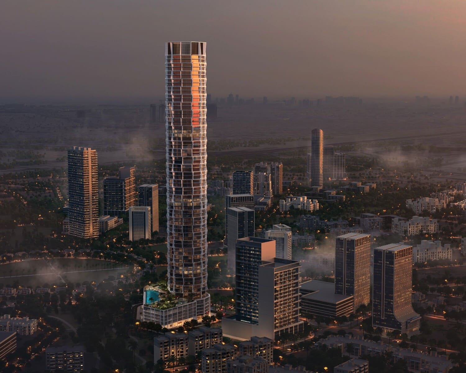 Binghatti Circle Architecture 7