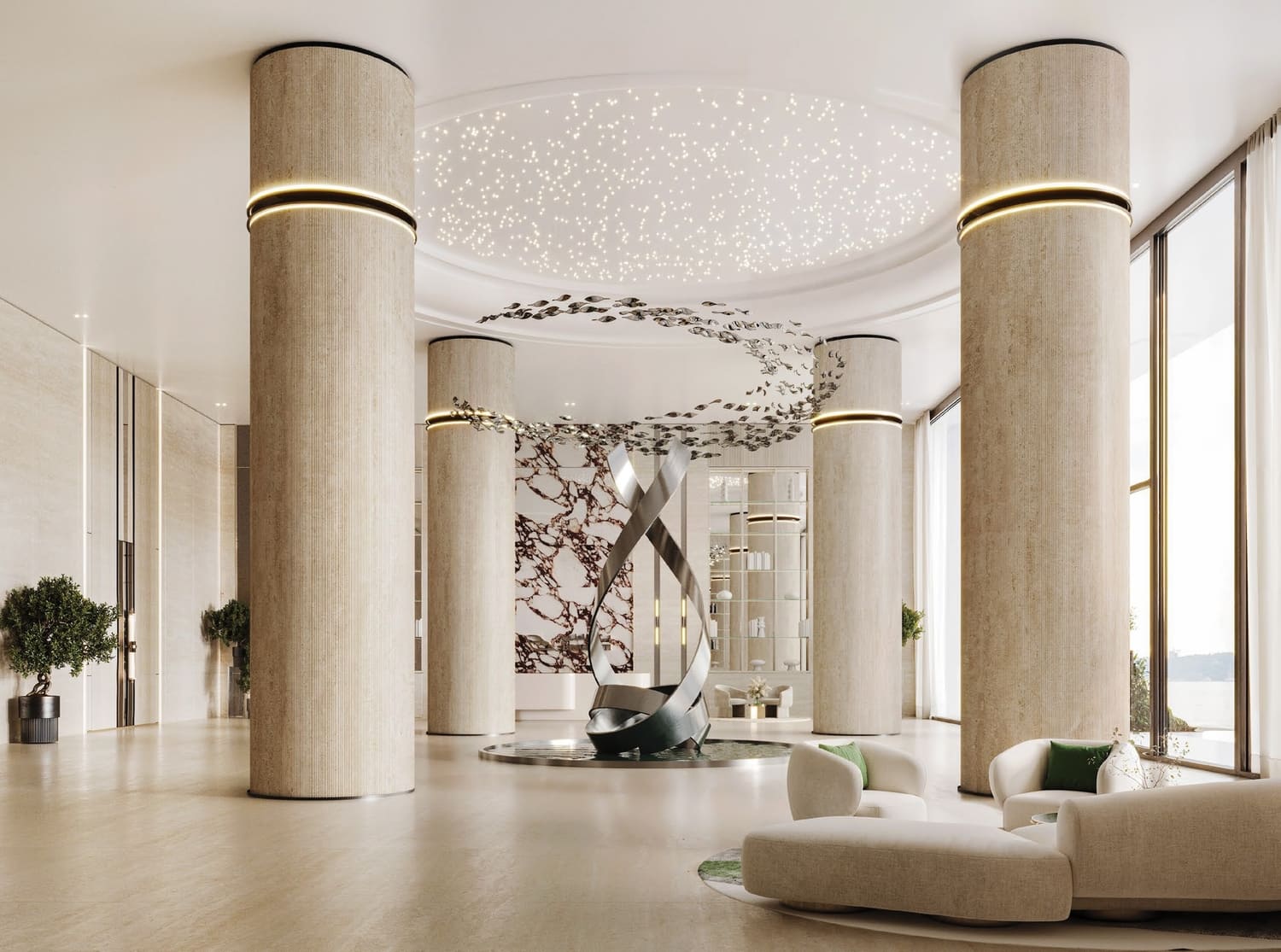 Binghatti Circle Lobby 1