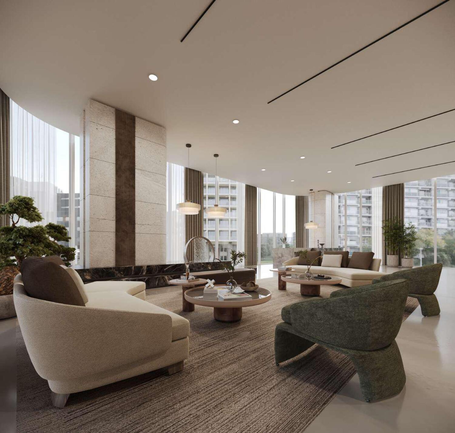 Bellagio by Sunrise Capital Lobby 2