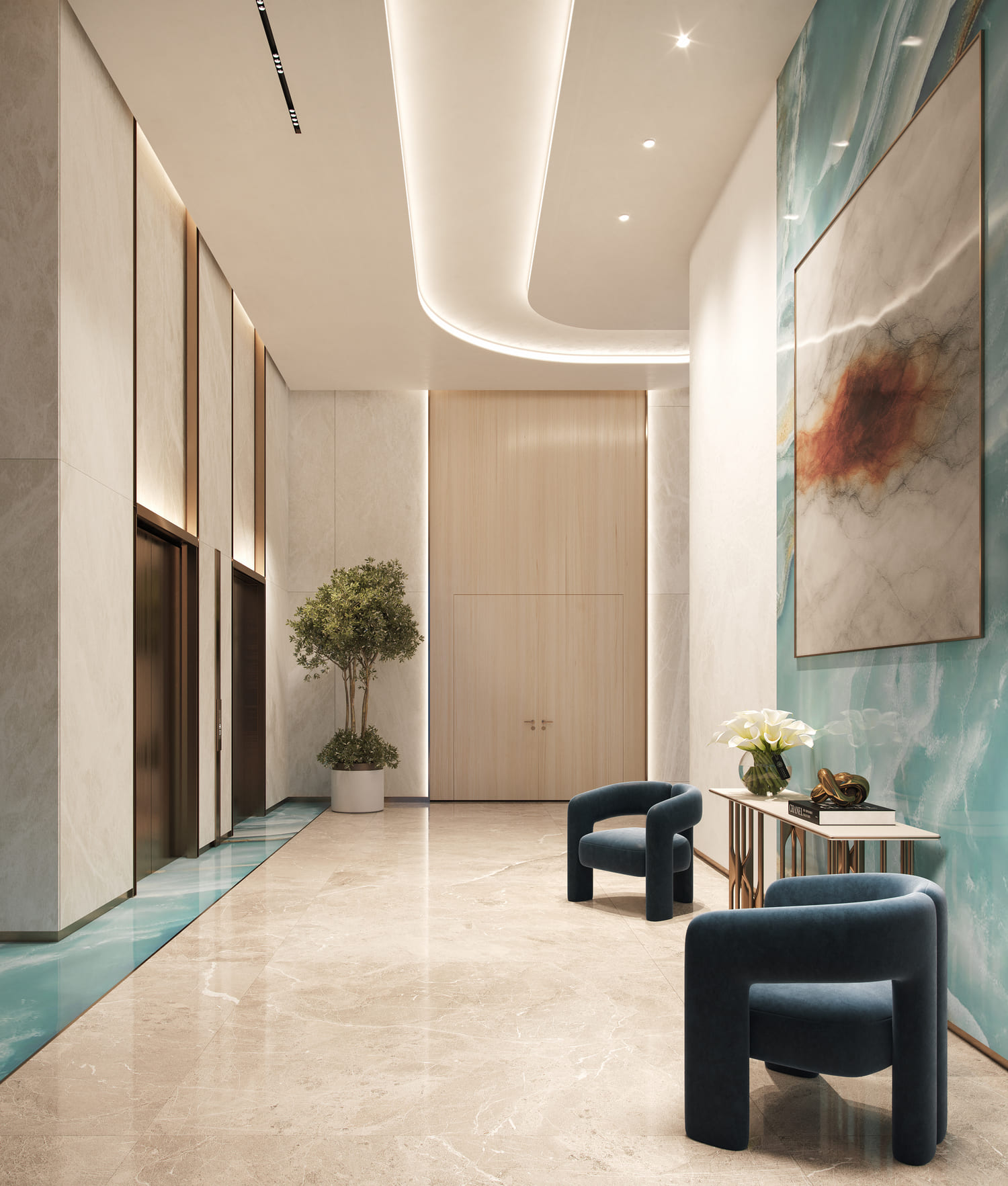 Miraggio Phases 1 and 2 Lobby 1