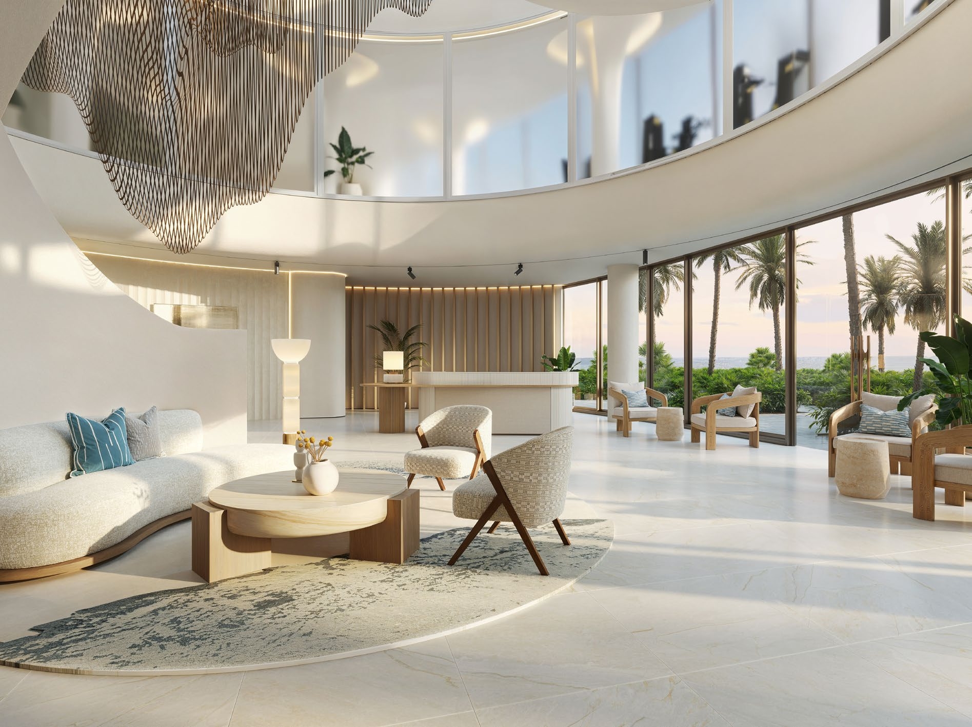 Fahid Beach Terraces Lobby 1