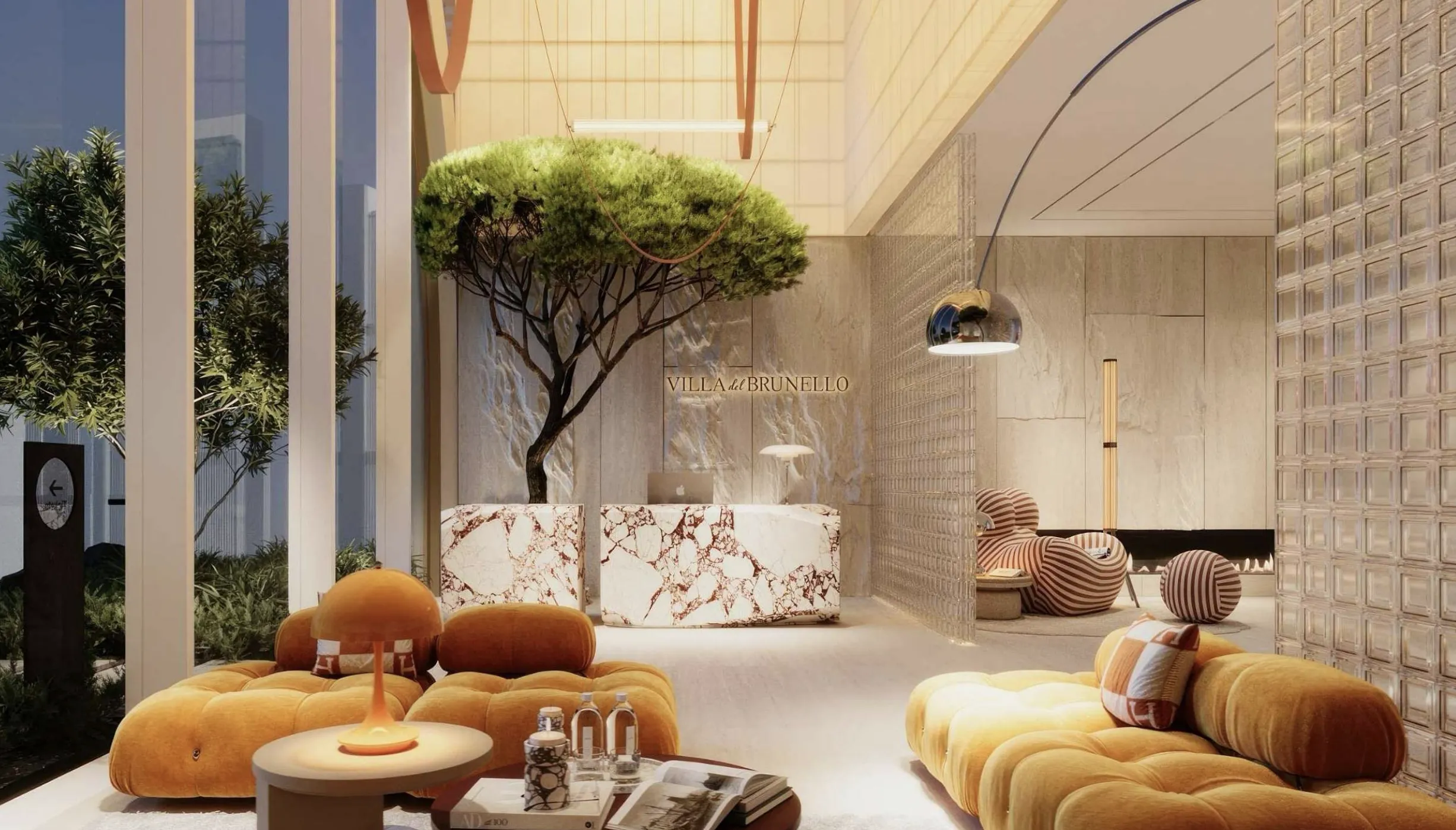 Villa Del Brunello Lobby 1