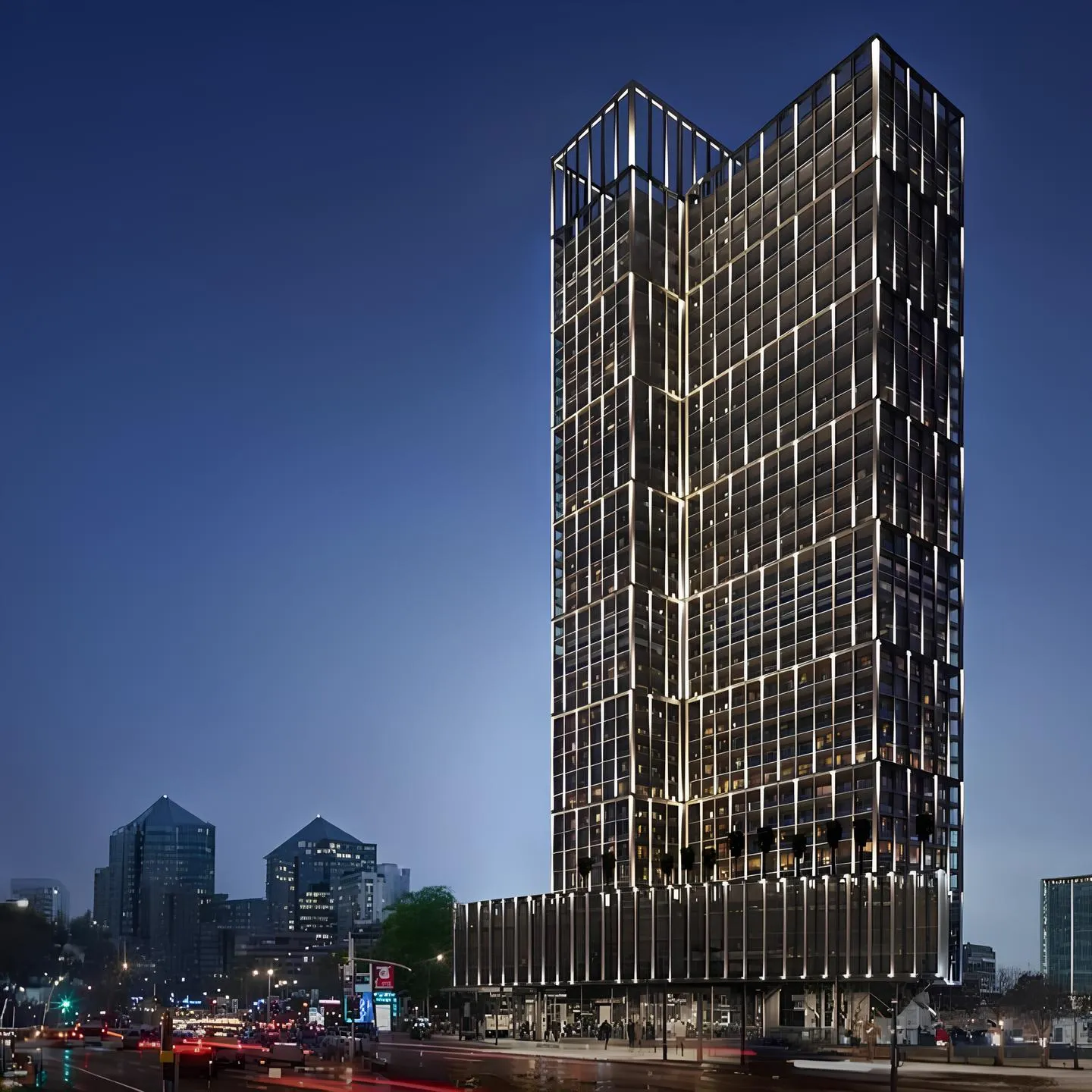 Binghatti Titania Architecture 1