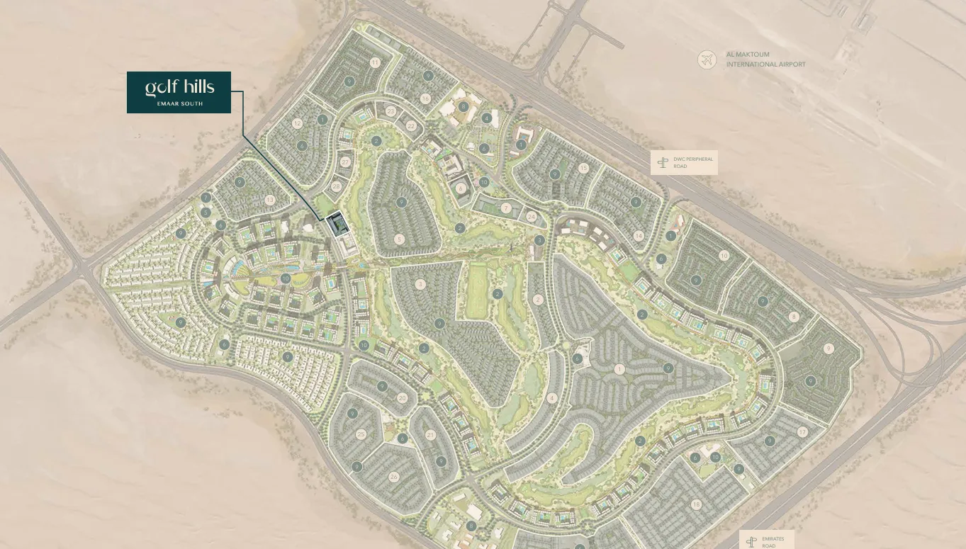 Golf Hills Master Plan 1