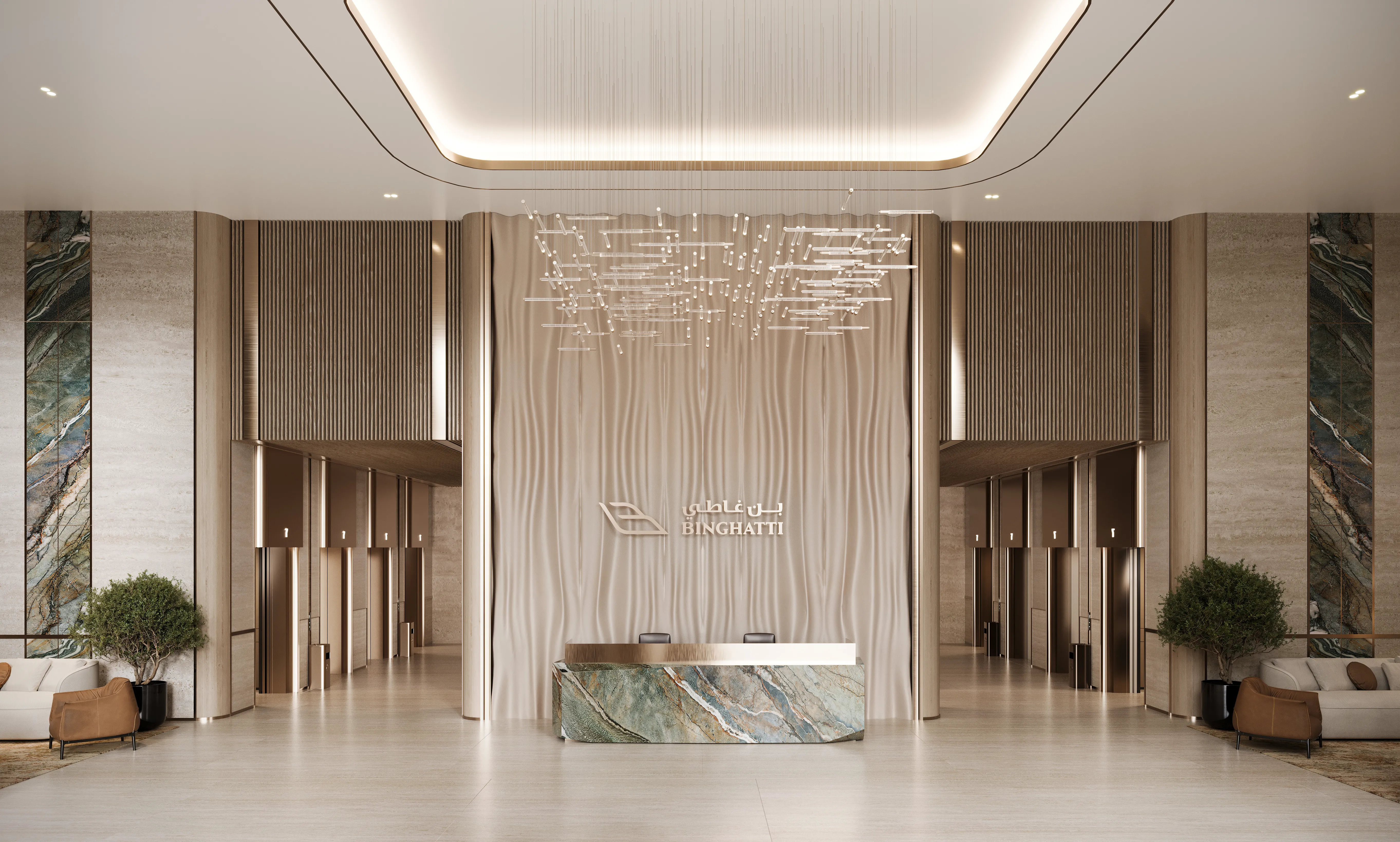 Binghatti Vintage Lobby 1