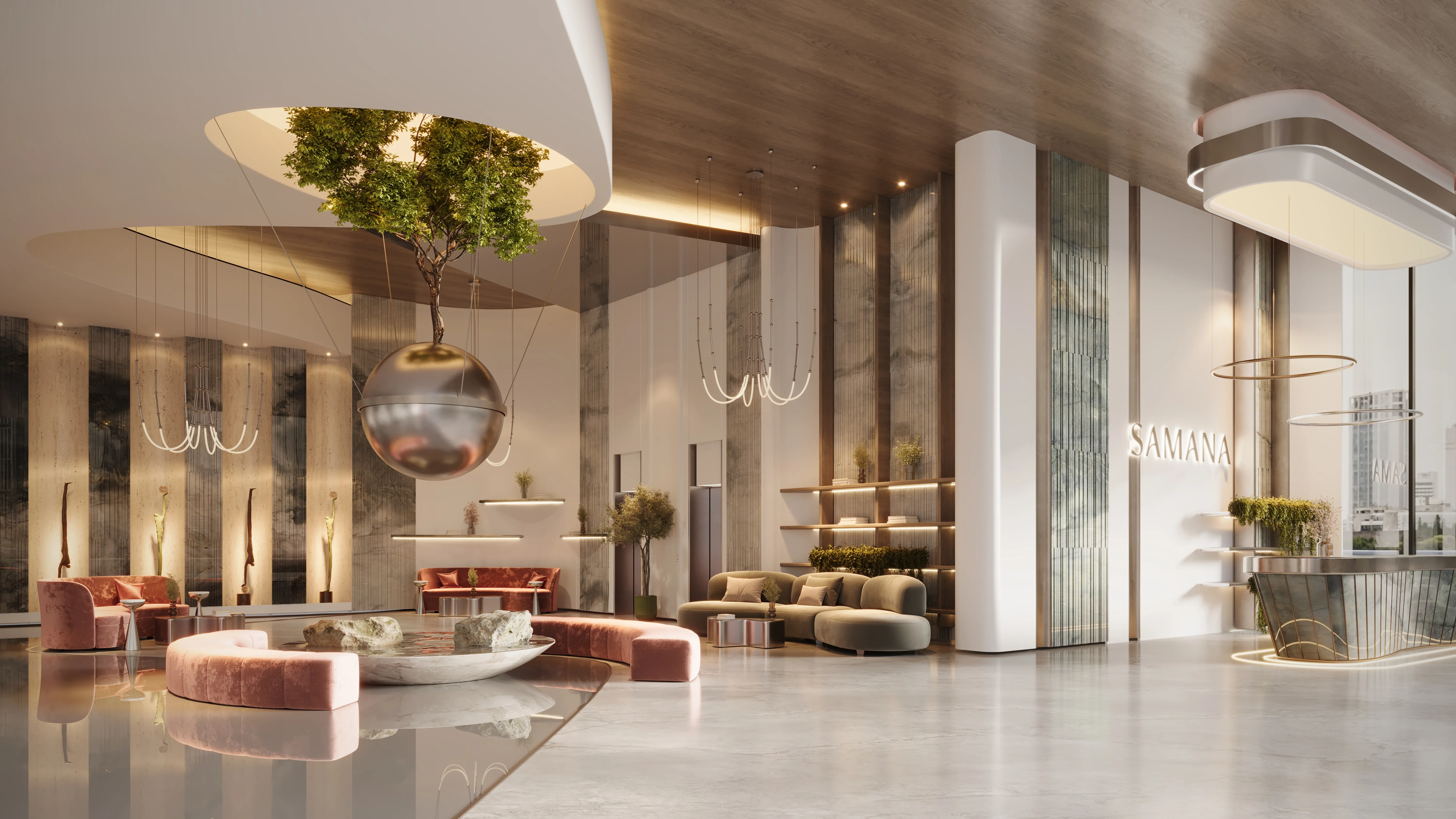 Samana Boulevard Heights Lobby 1