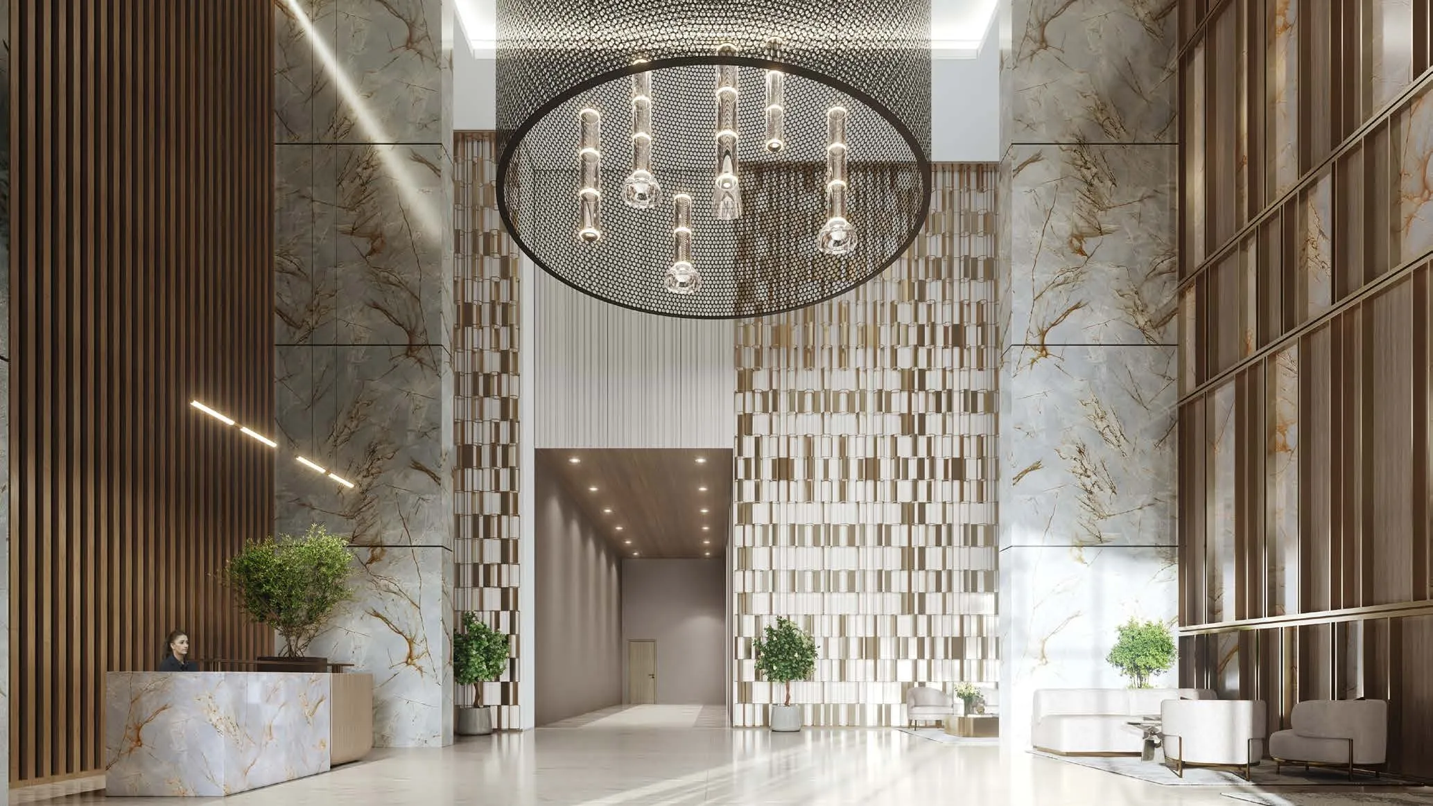 The Central Uptown Lobby 1