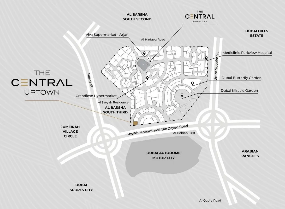 The Central Uptown Master Plan 1