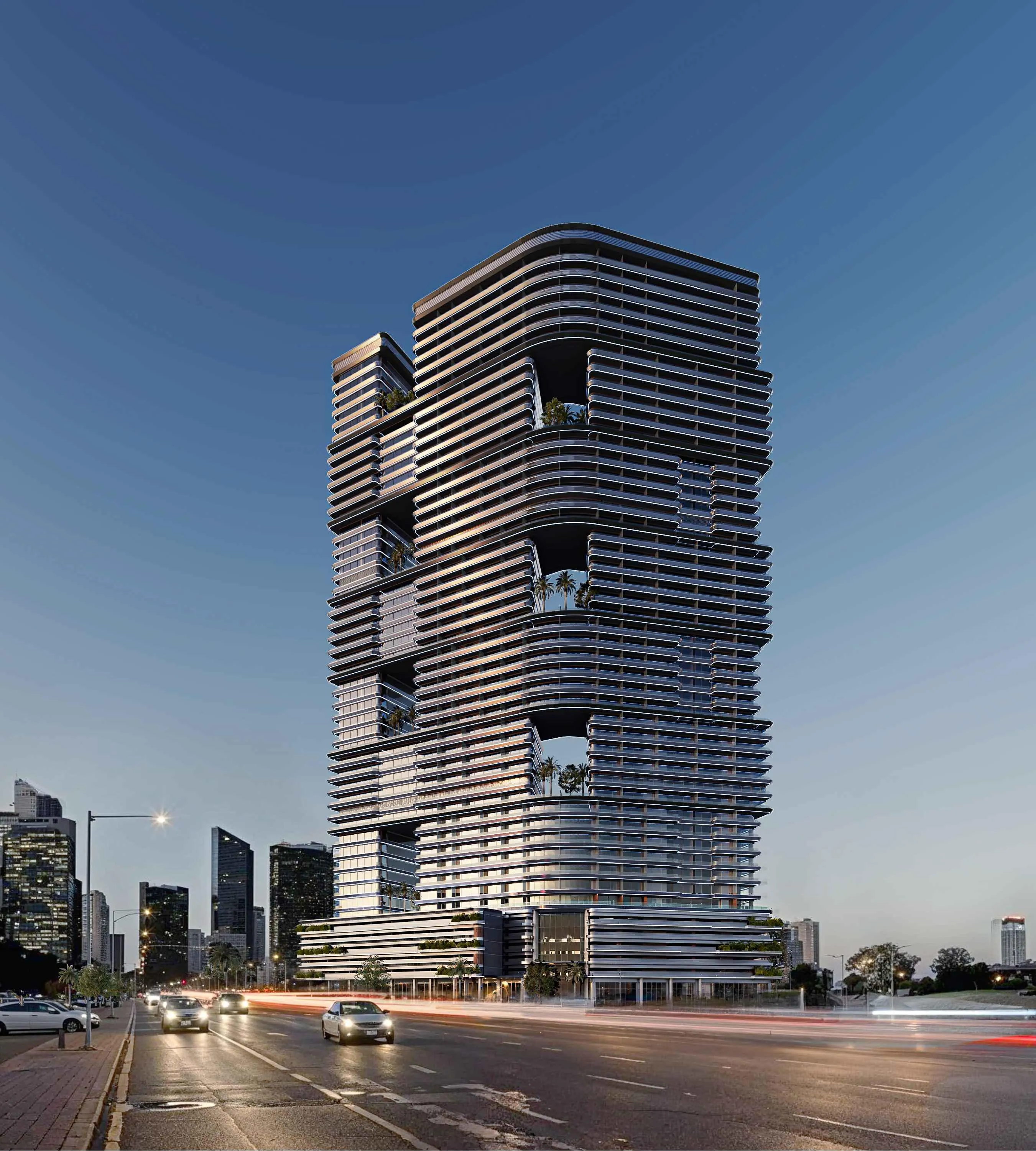 Binghatti Sky Terraces Architecture 1