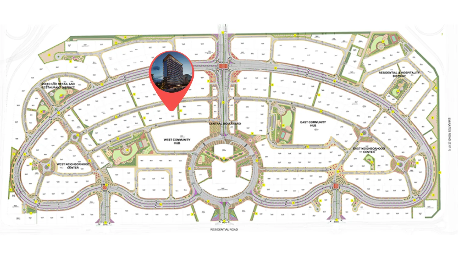 Wadi Hills Master Plan 1