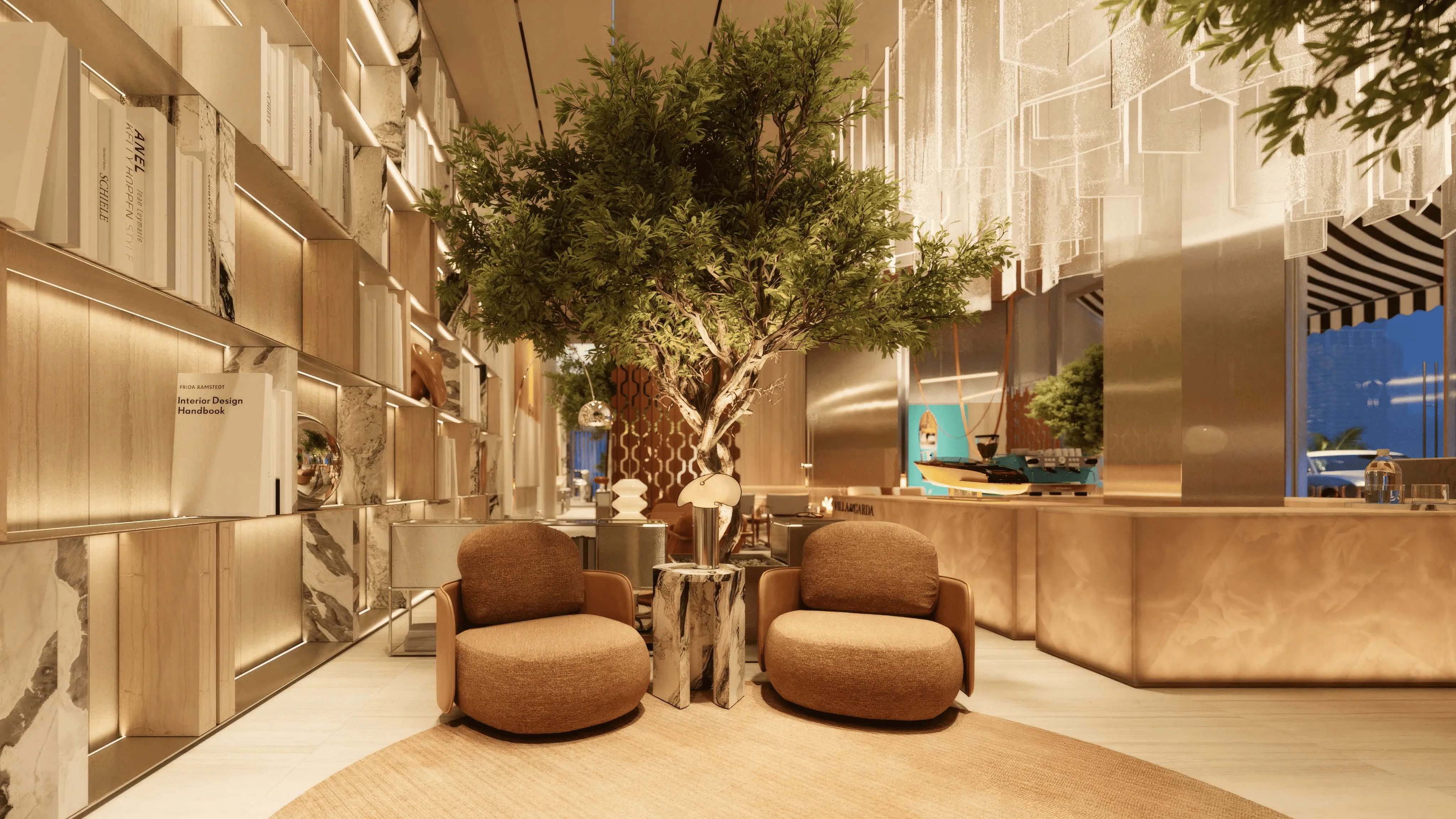 Villa Del Garda Lobby 2