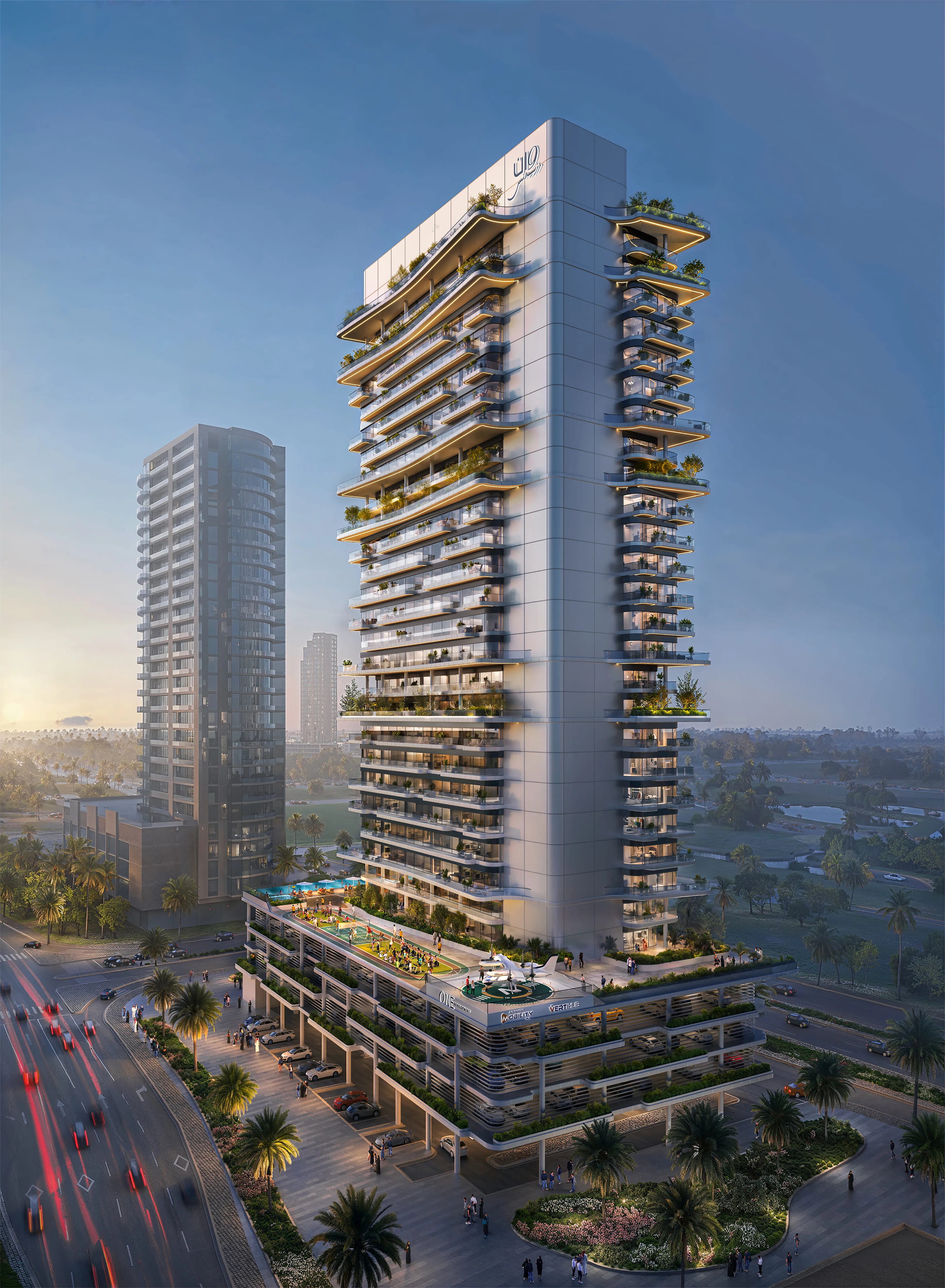 One Residence Al Reem Island Architecture 3