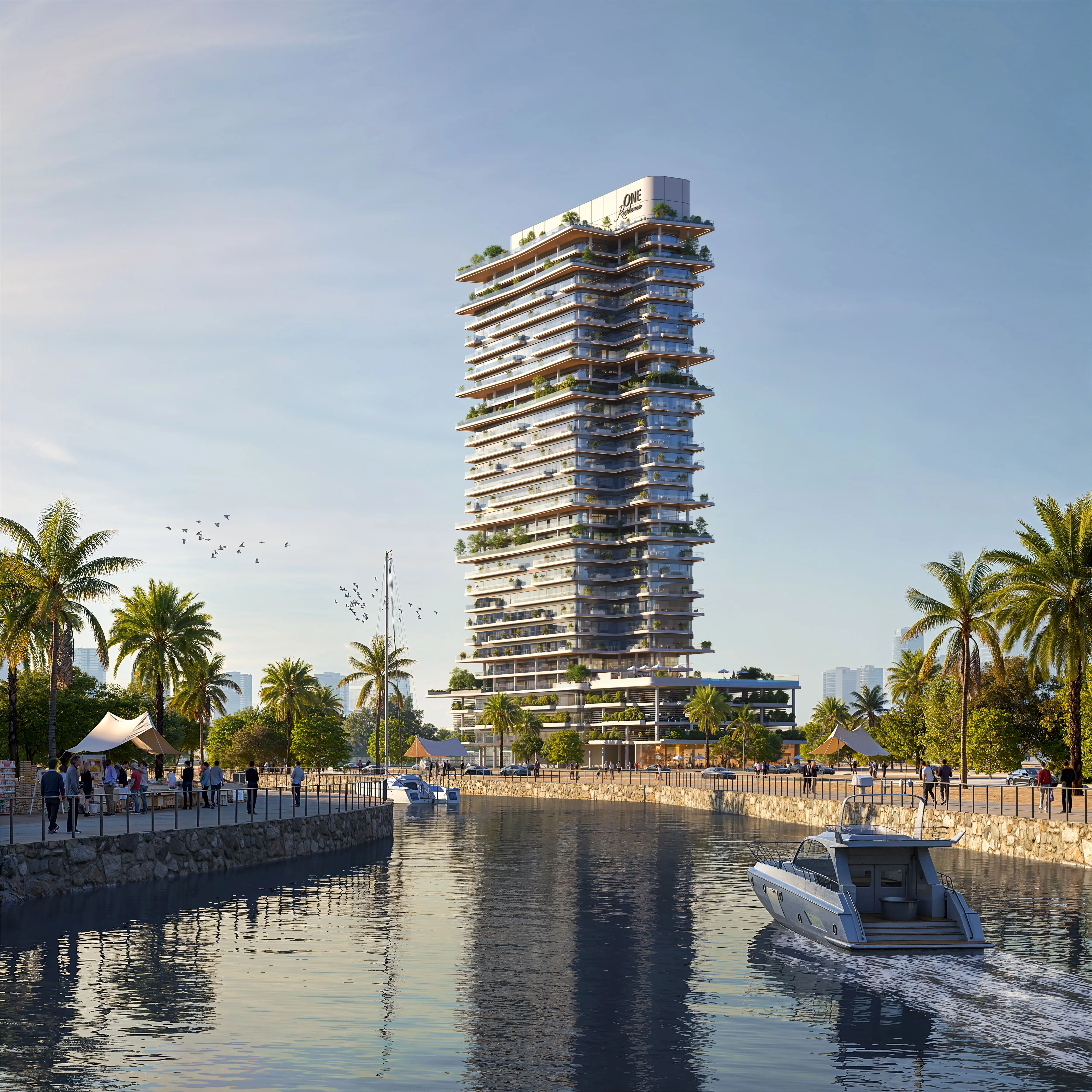 One Residence Al Reem Island Architecture 4
