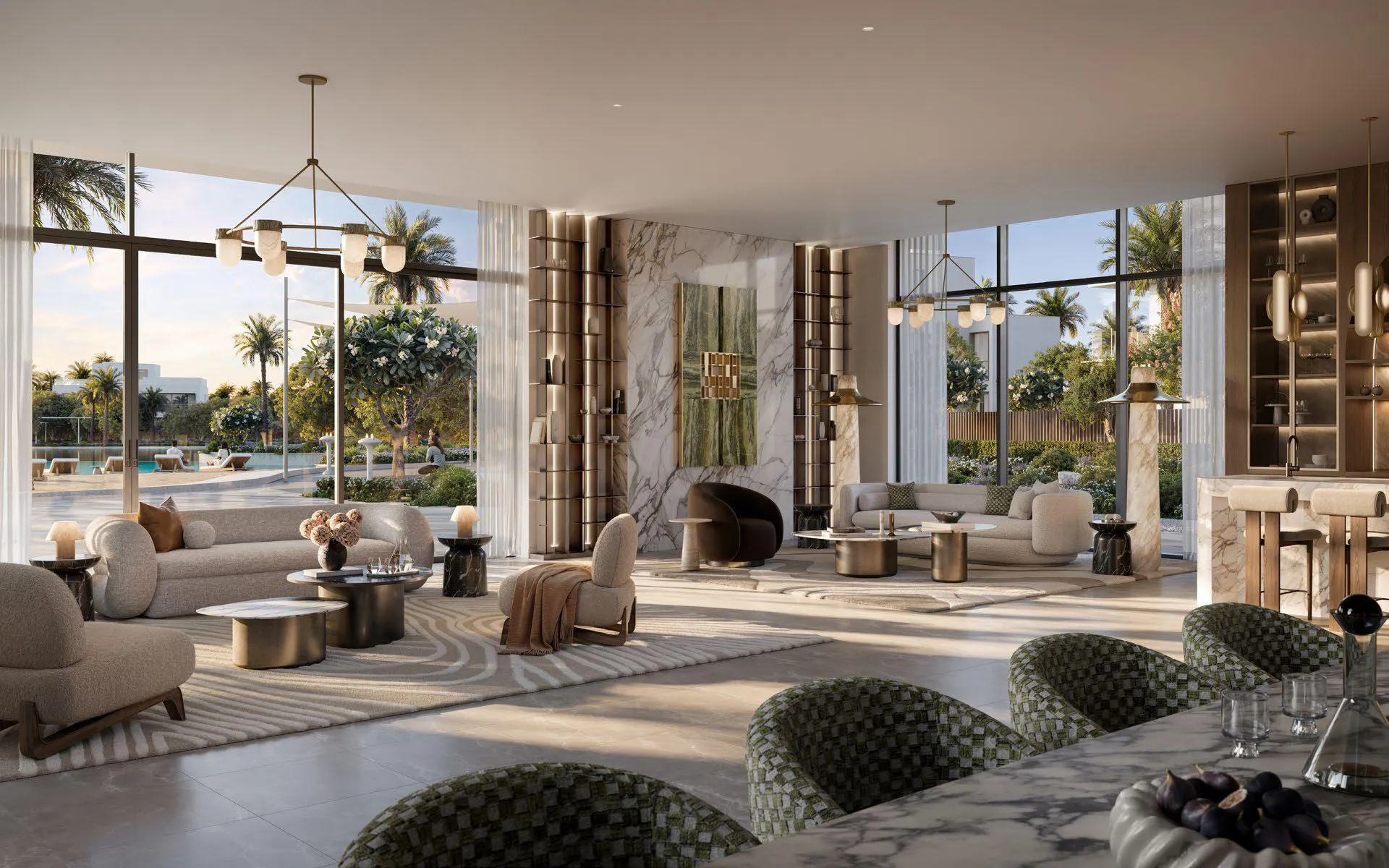 Mareva 1 and 2 The Oasis Interior 3