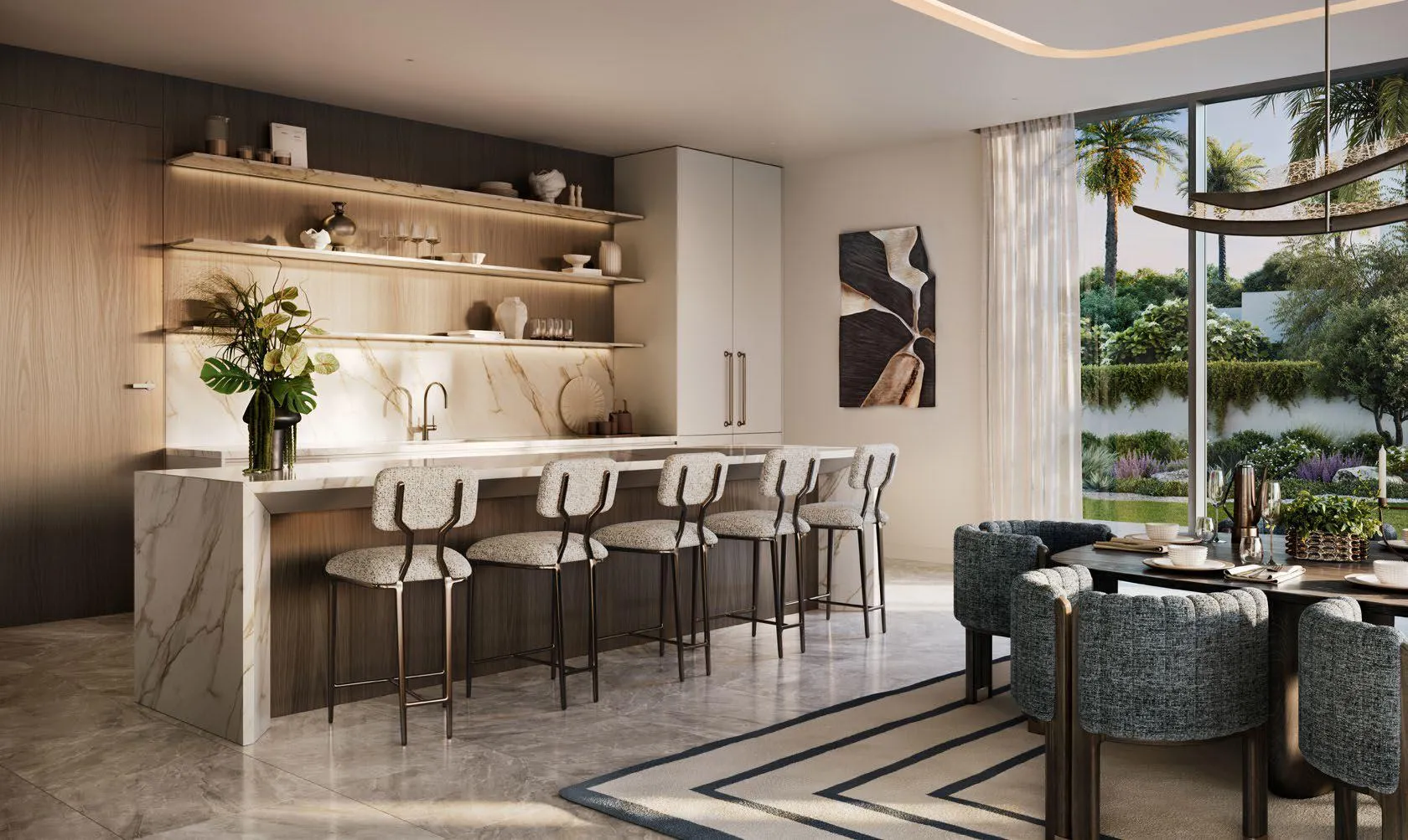 Mareva 1 and 2 The Oasis Interior 4