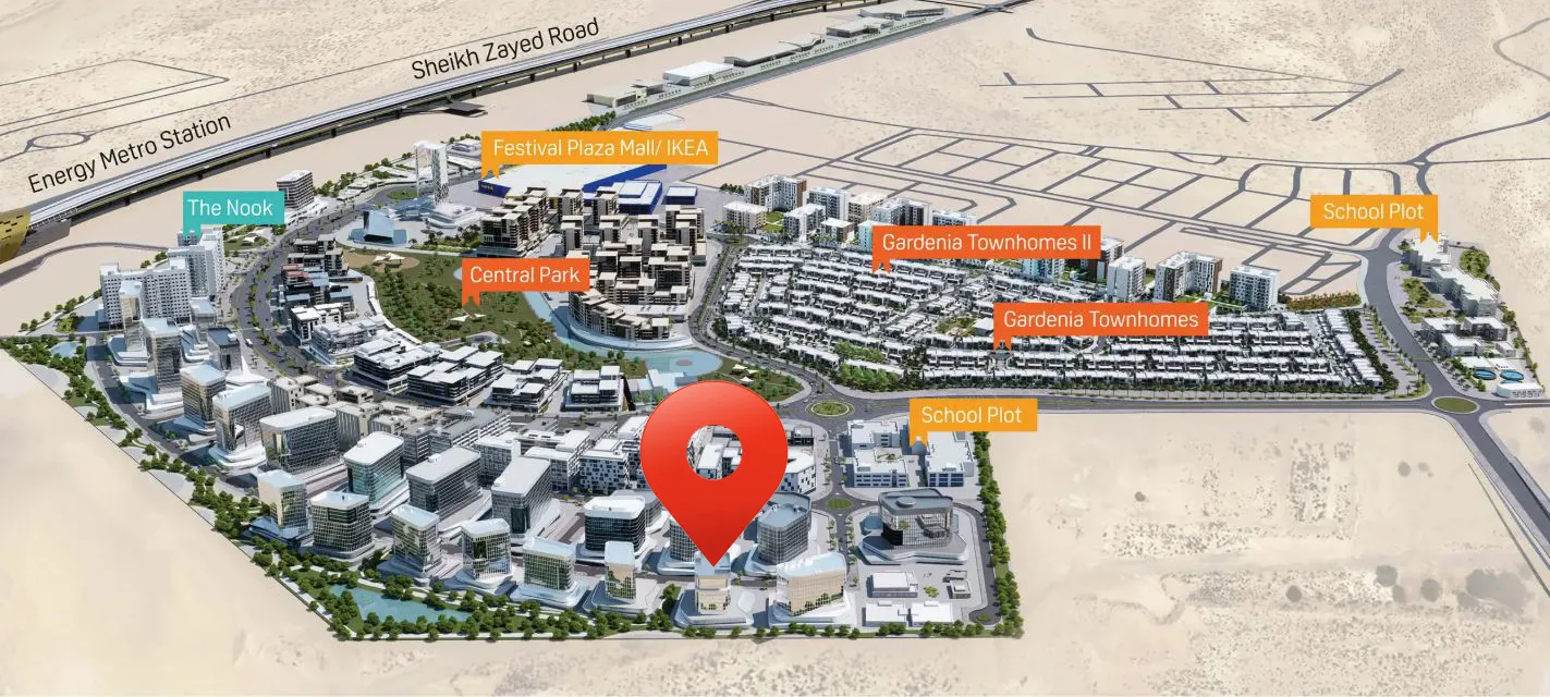 New Project at Al Wasl Gate Master Plan 1
