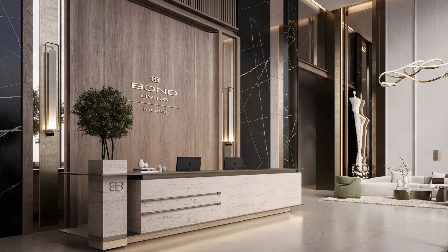 Bond Living Lobby 1