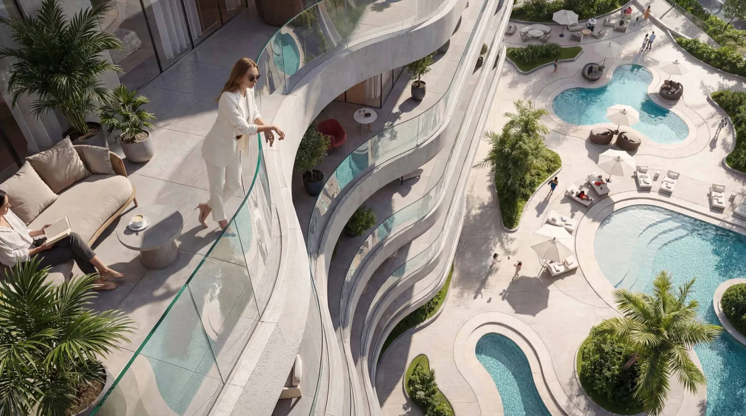 Radiant Waves Architecture 2