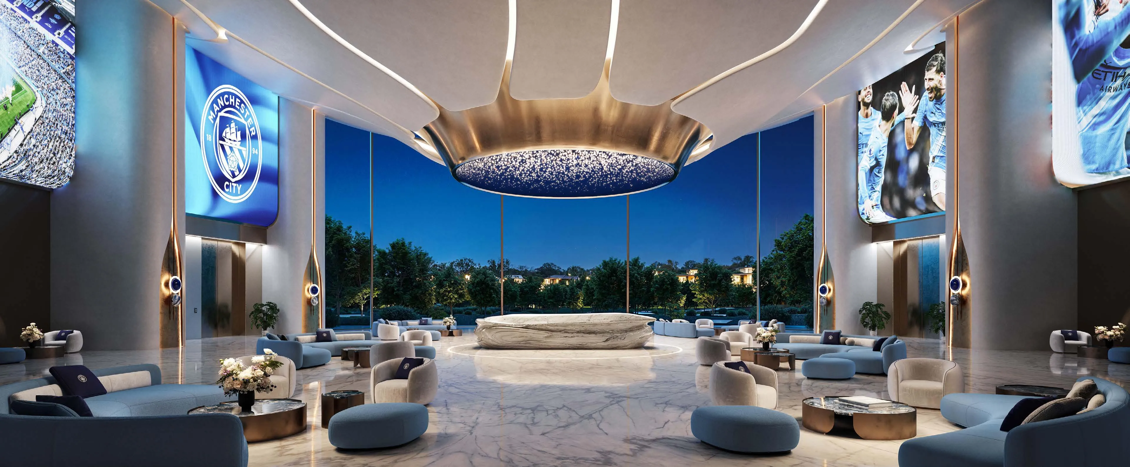Manchester City Yas Residences by Ohana Lobby 2