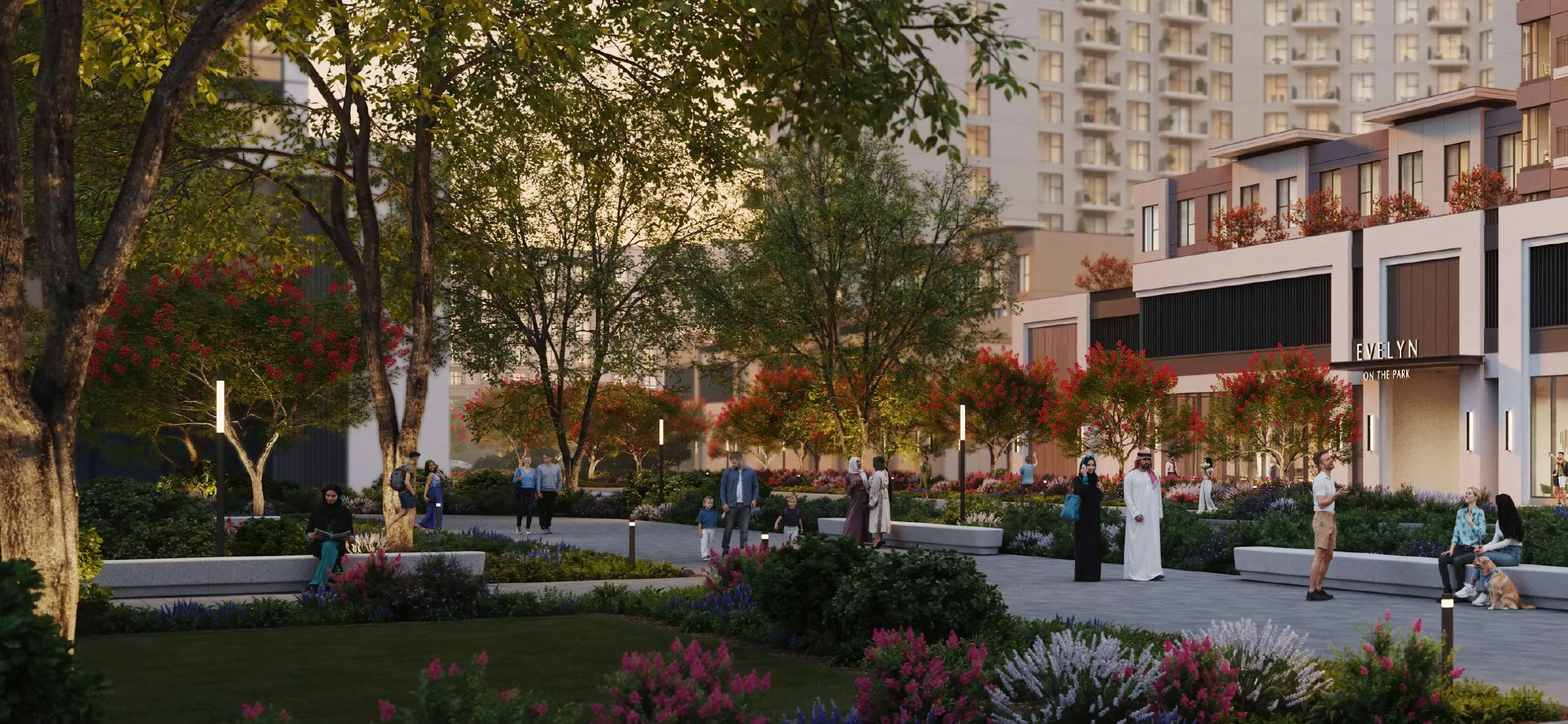 Evelyn on the Park Architecture 1