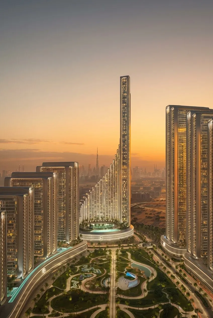 Mercedes-Benz Places — Binghatti City Architecture 3