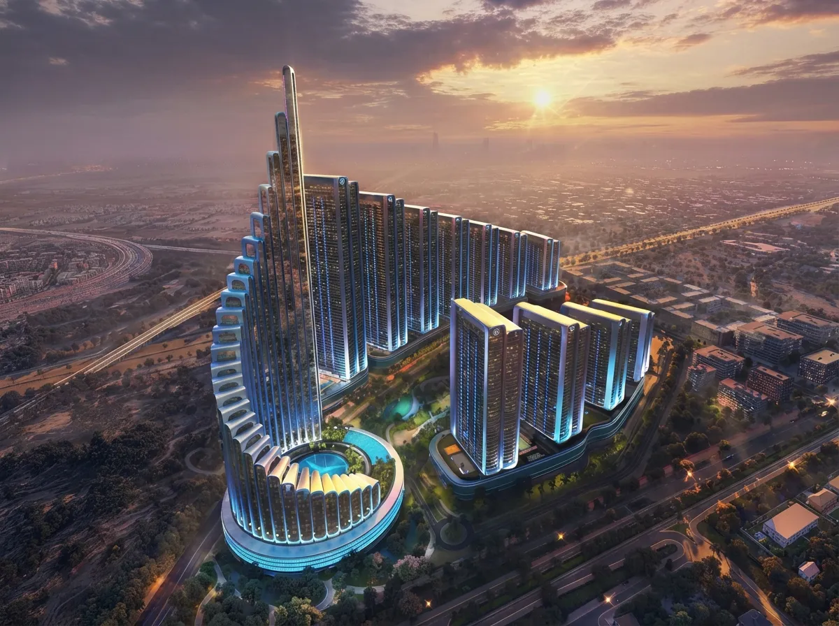 Mercedes-Benz Places — Binghatti City Architecture 9