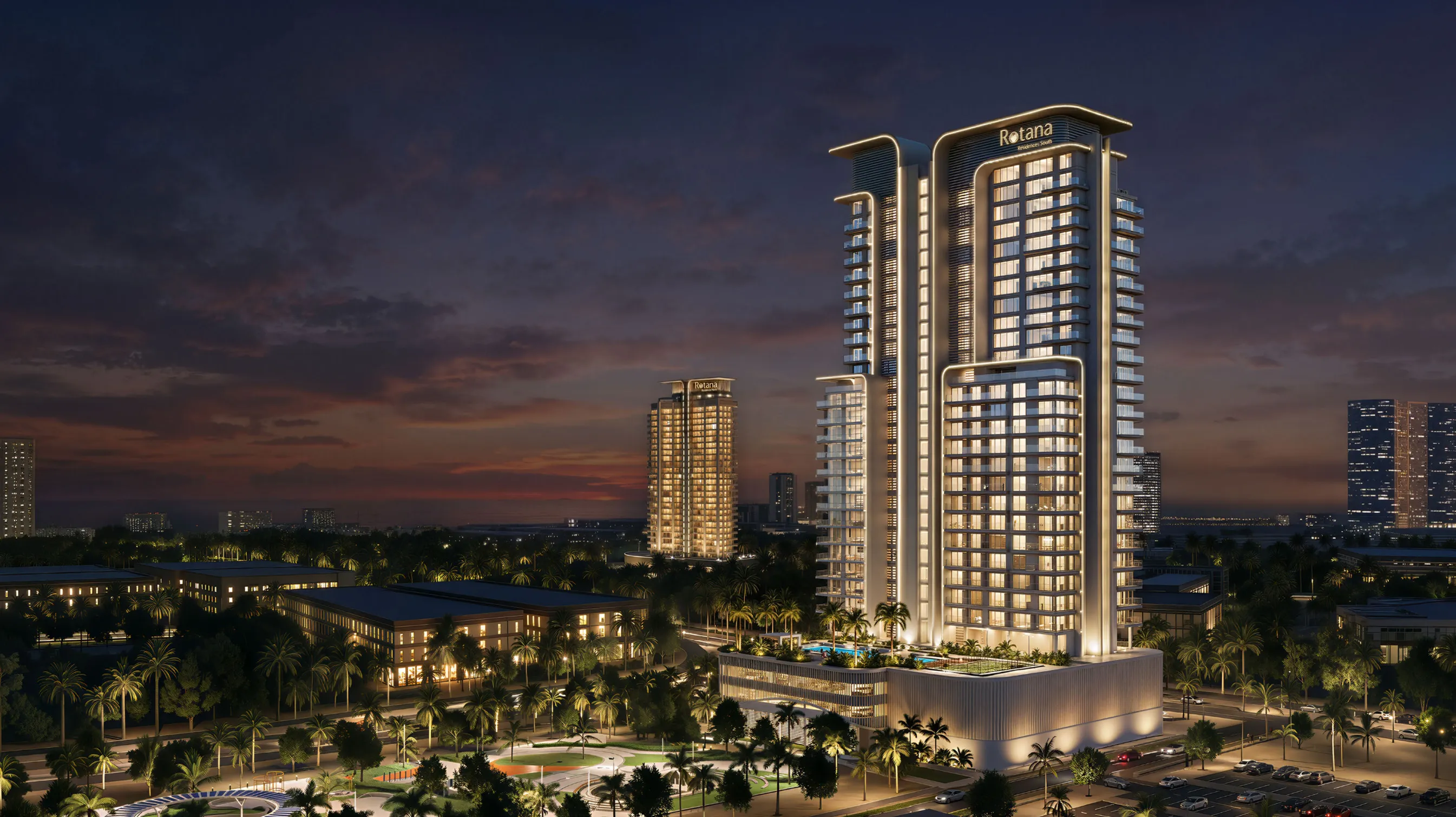 Rotana Residences South Tower Architecture 1