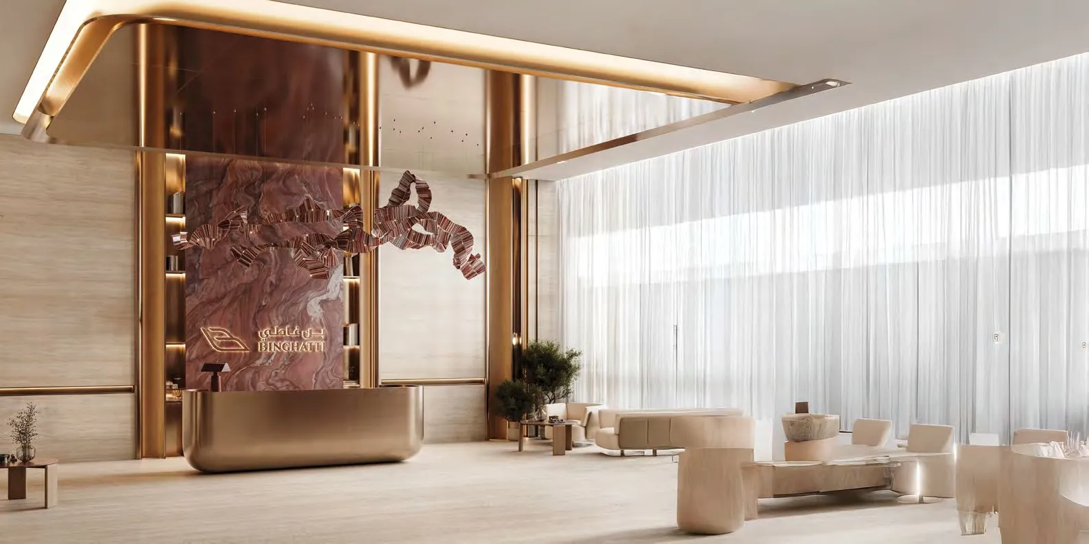 Binghatti Etherea Lobby 1