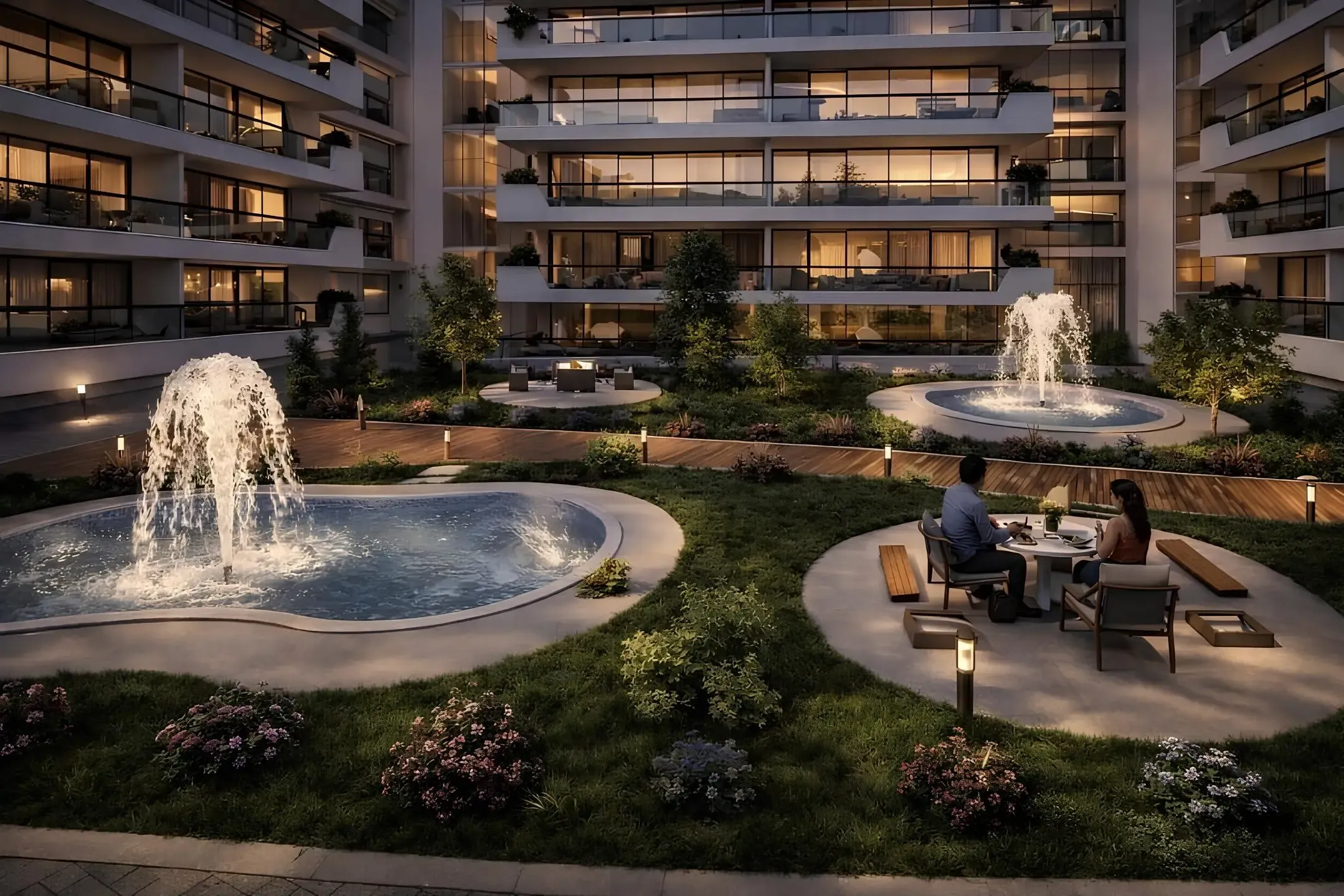 Amwaj Tower Architecture 1