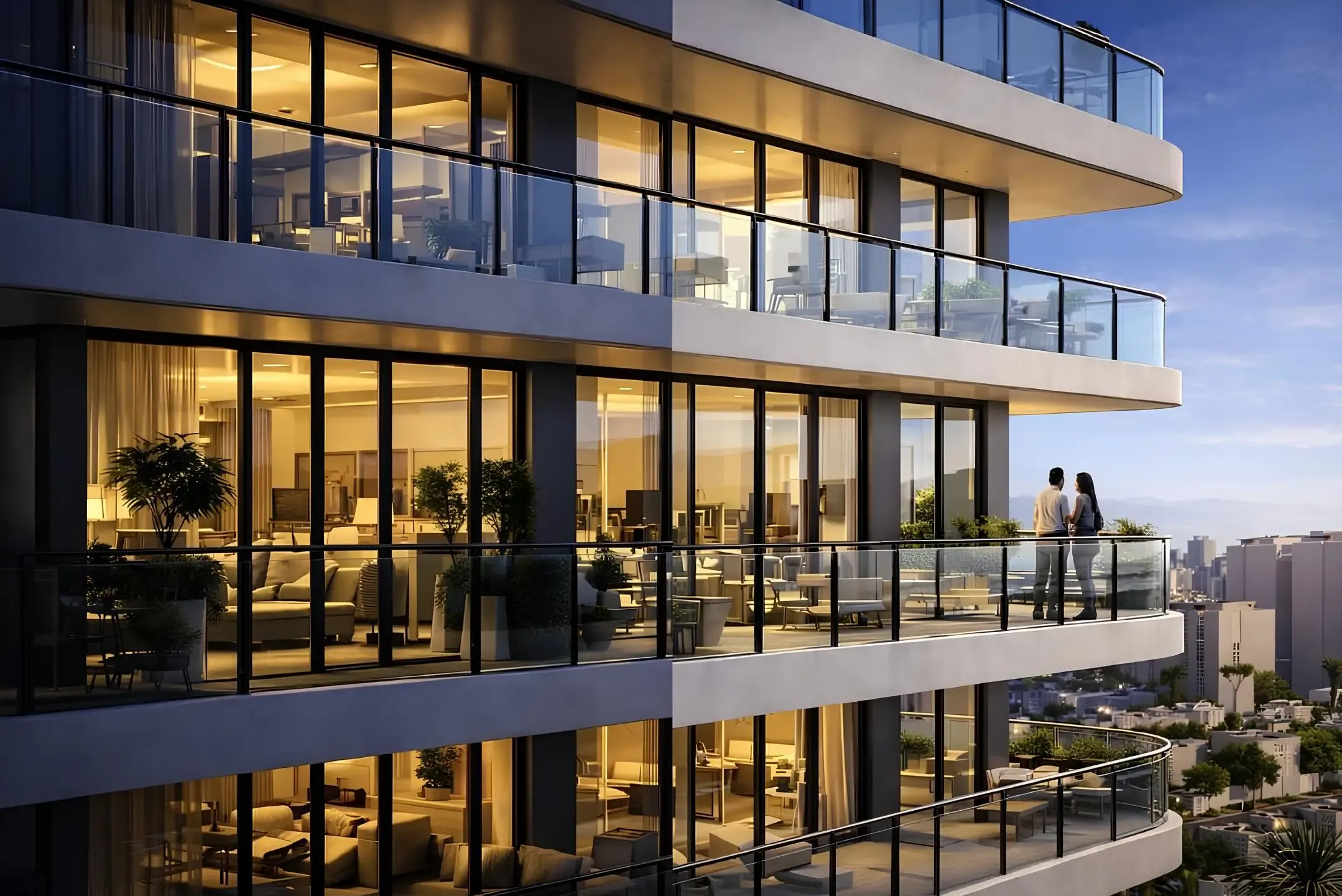 Amwaj Tower Architecture 2