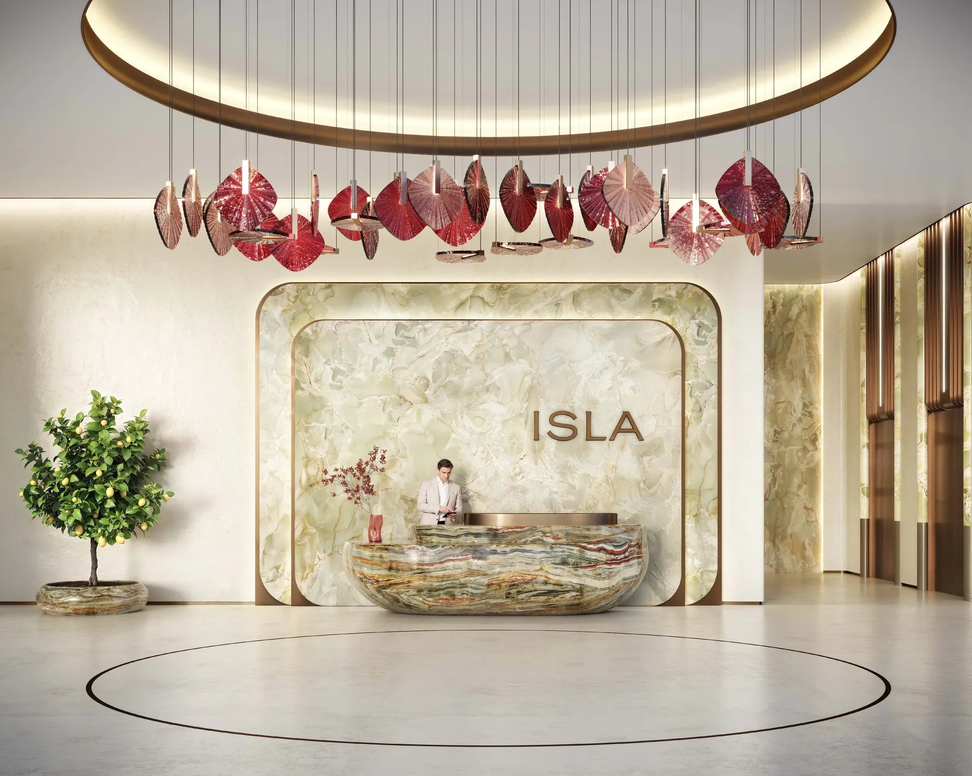 Isla Private Residences Lobby 1