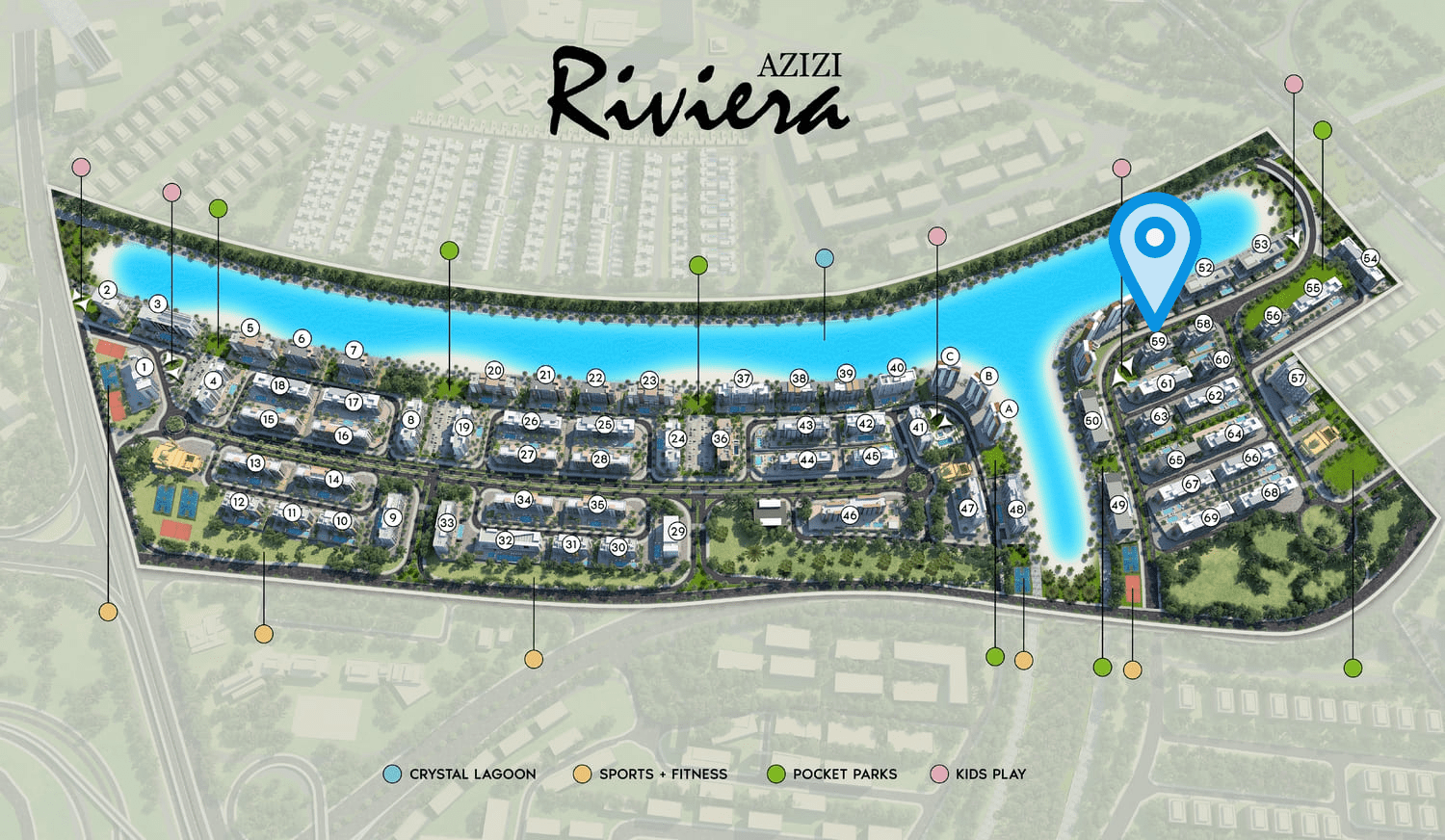 Riviera 59 Master Plan 1